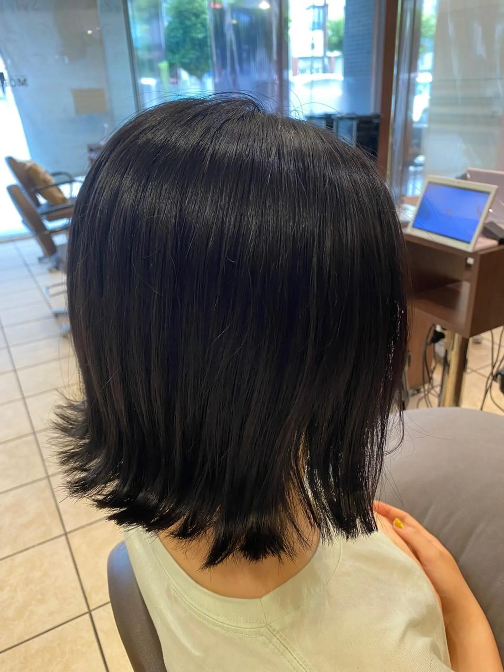 ショート カット トリートメント 髪質改善/艶髪 ミトモリシュウトのヘアスタイル