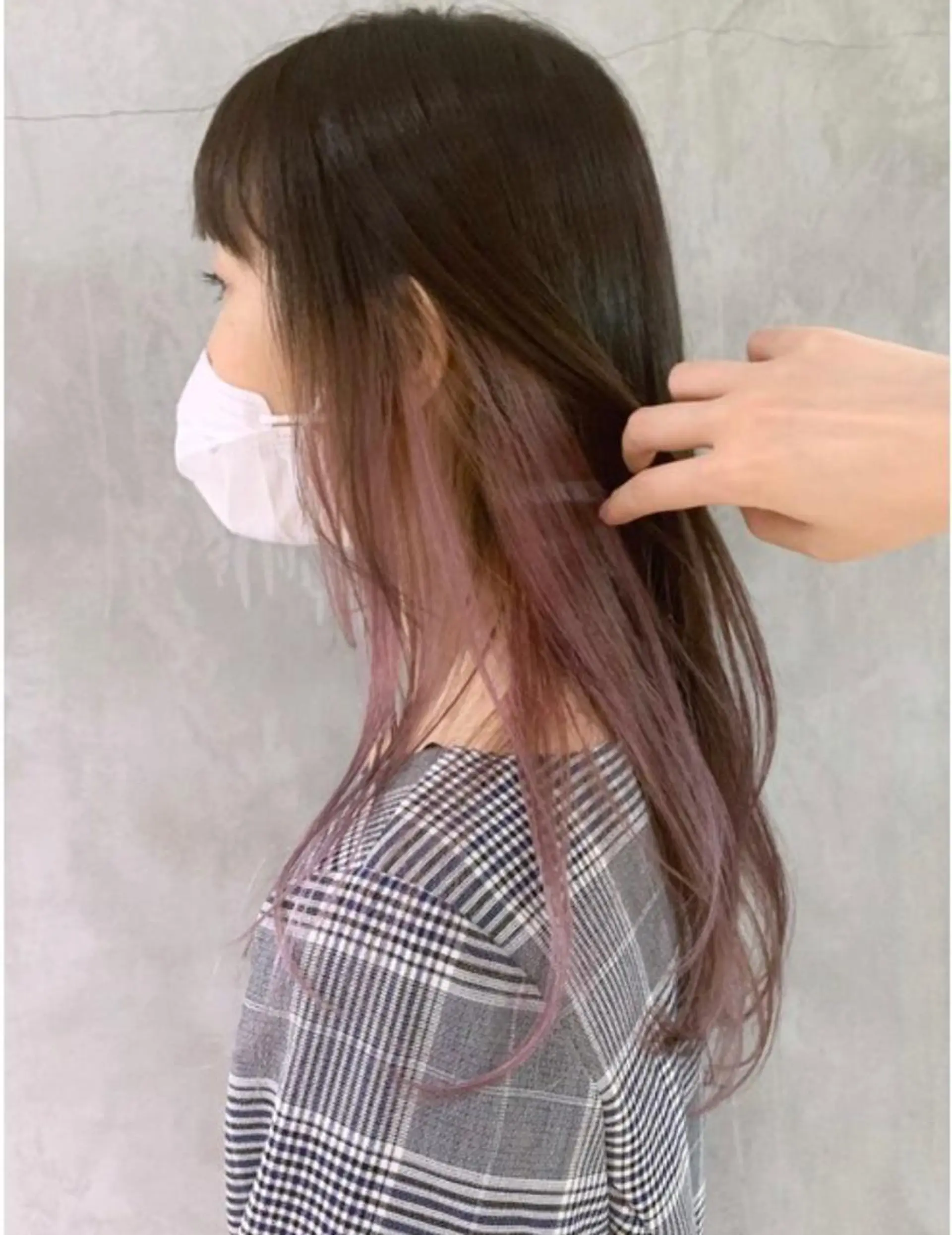 カラー ケアブリーチ 黒瀬有汰のヘアスタイル