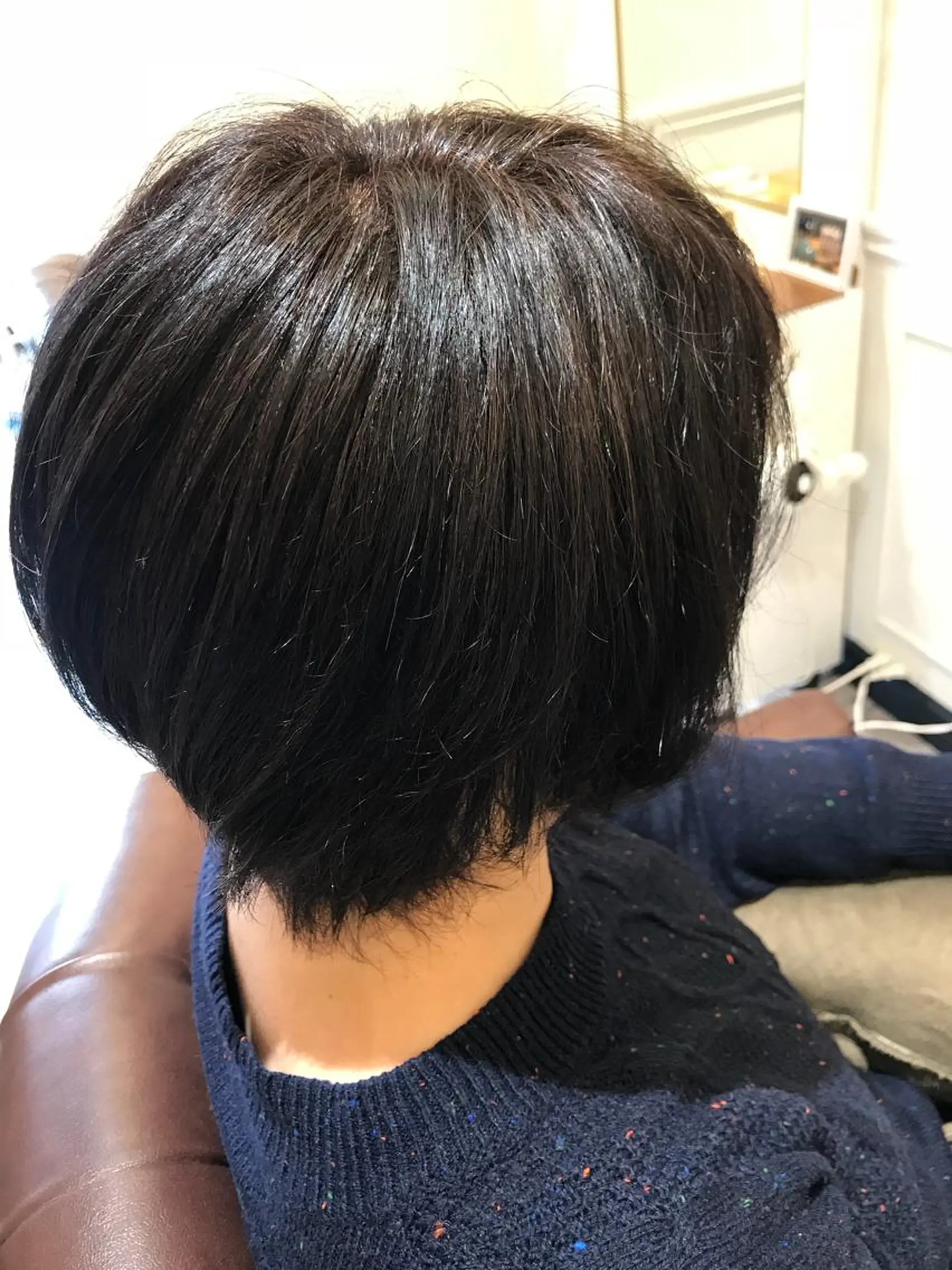 ショート カラー 粟田 めぐみのヘアスタイル