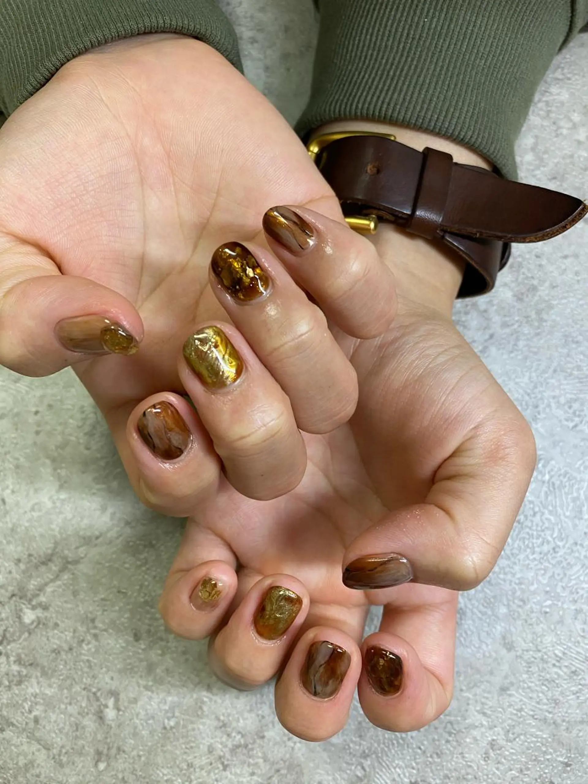 ネイル ハンドネイル 【LINON】 airiのネイルデザイン