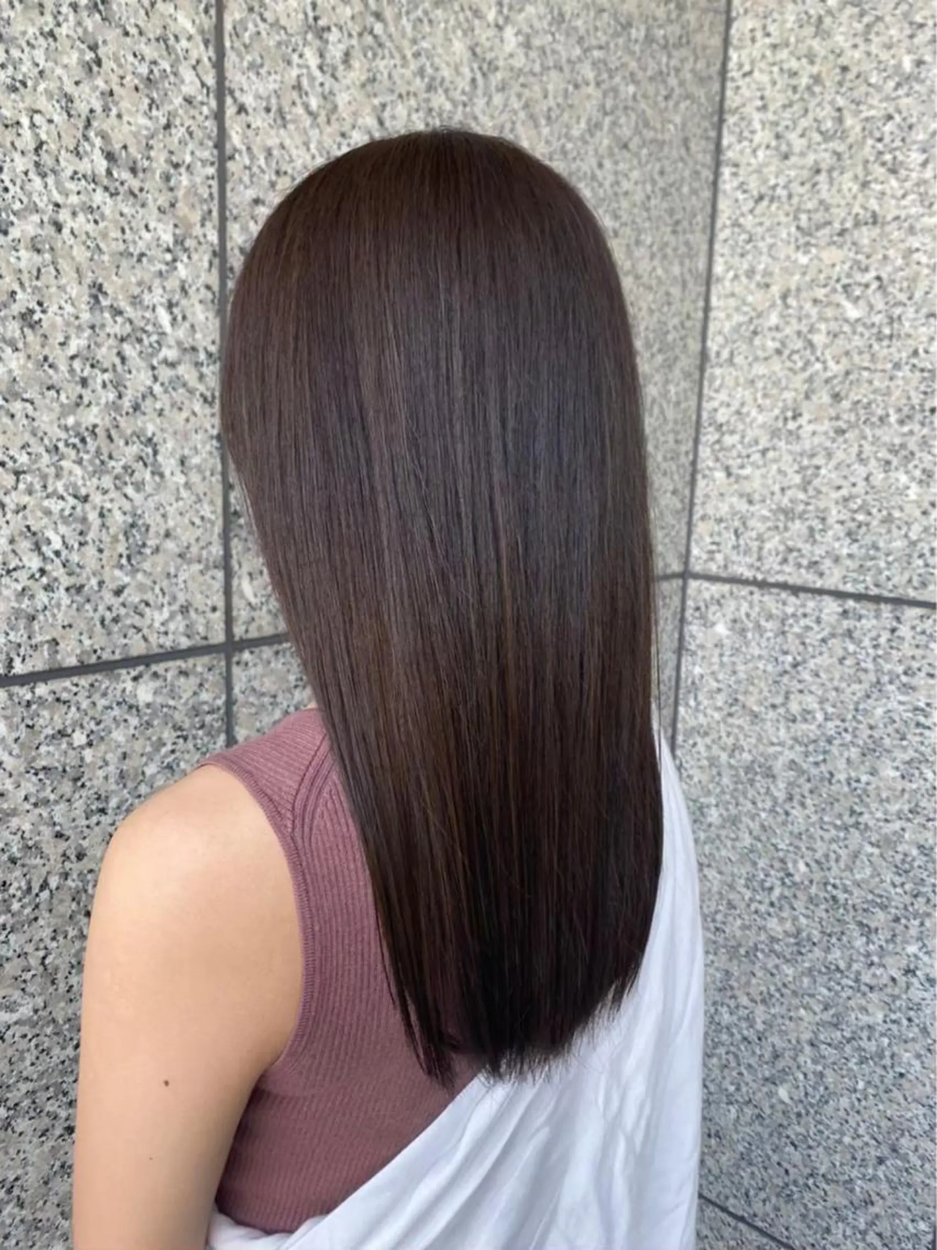 セミロング カラー 神戸ボブ✂️ ioe三宮/田 伸佳のヘアスタイル