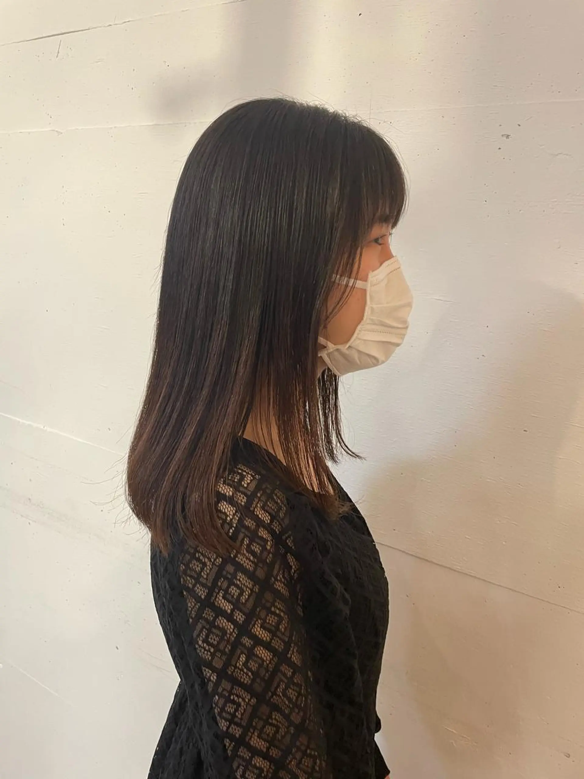 セミロング 💛🤍U too e’s 鎌倉🧸のヘアスタイル