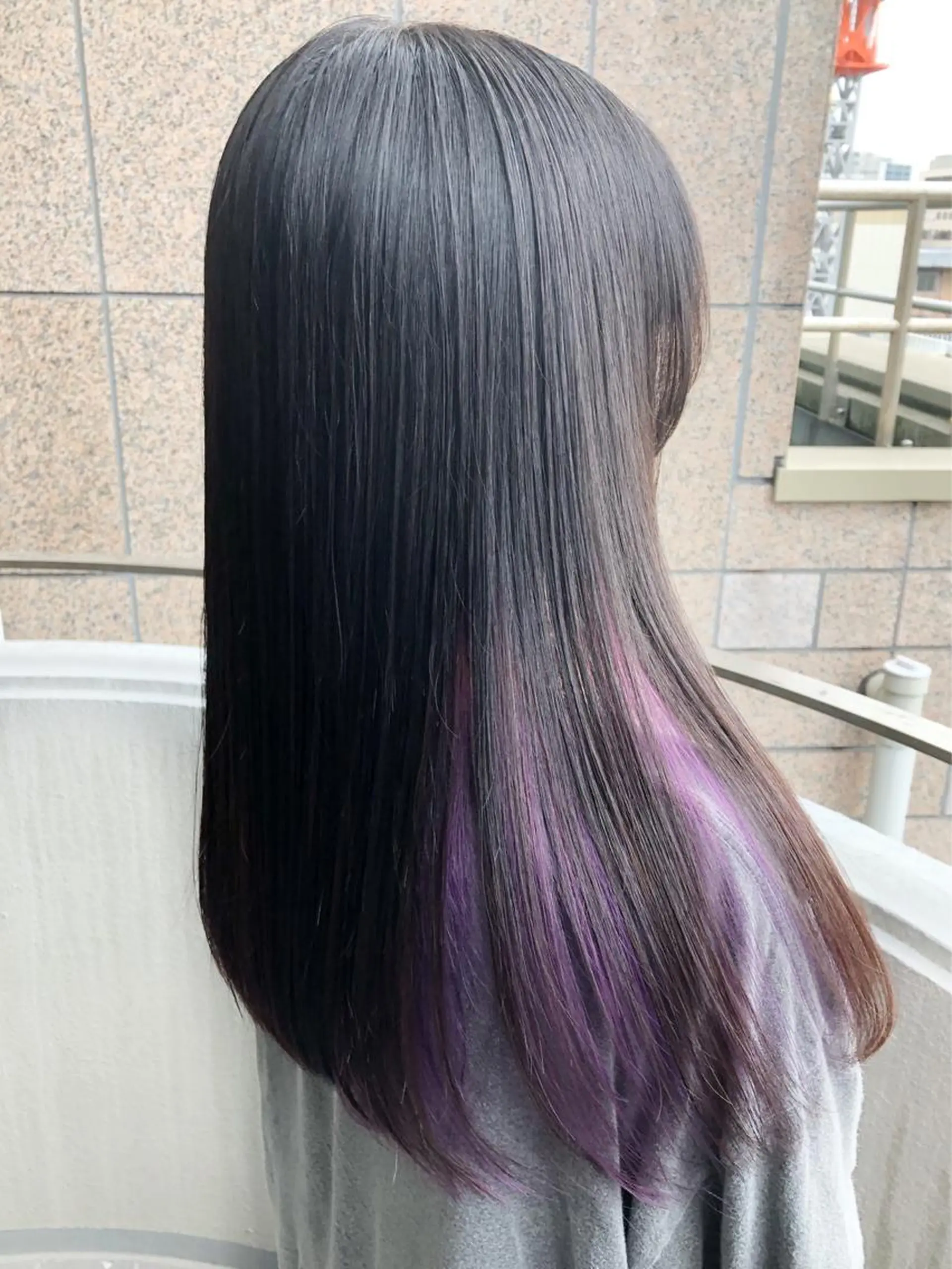 セミロング カラーアンドケアリタ kitamuuuのヘアスタイル