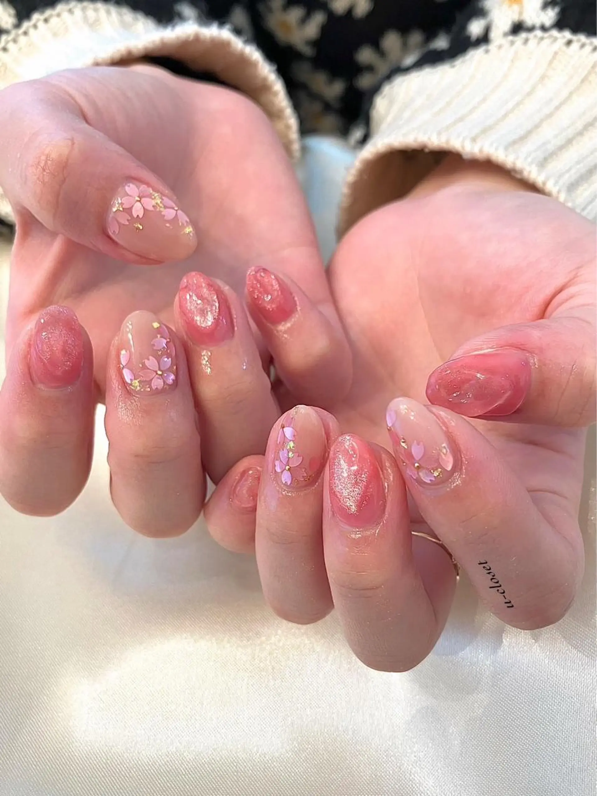 ネイル ハンドネイル u closetのネイルデザイン