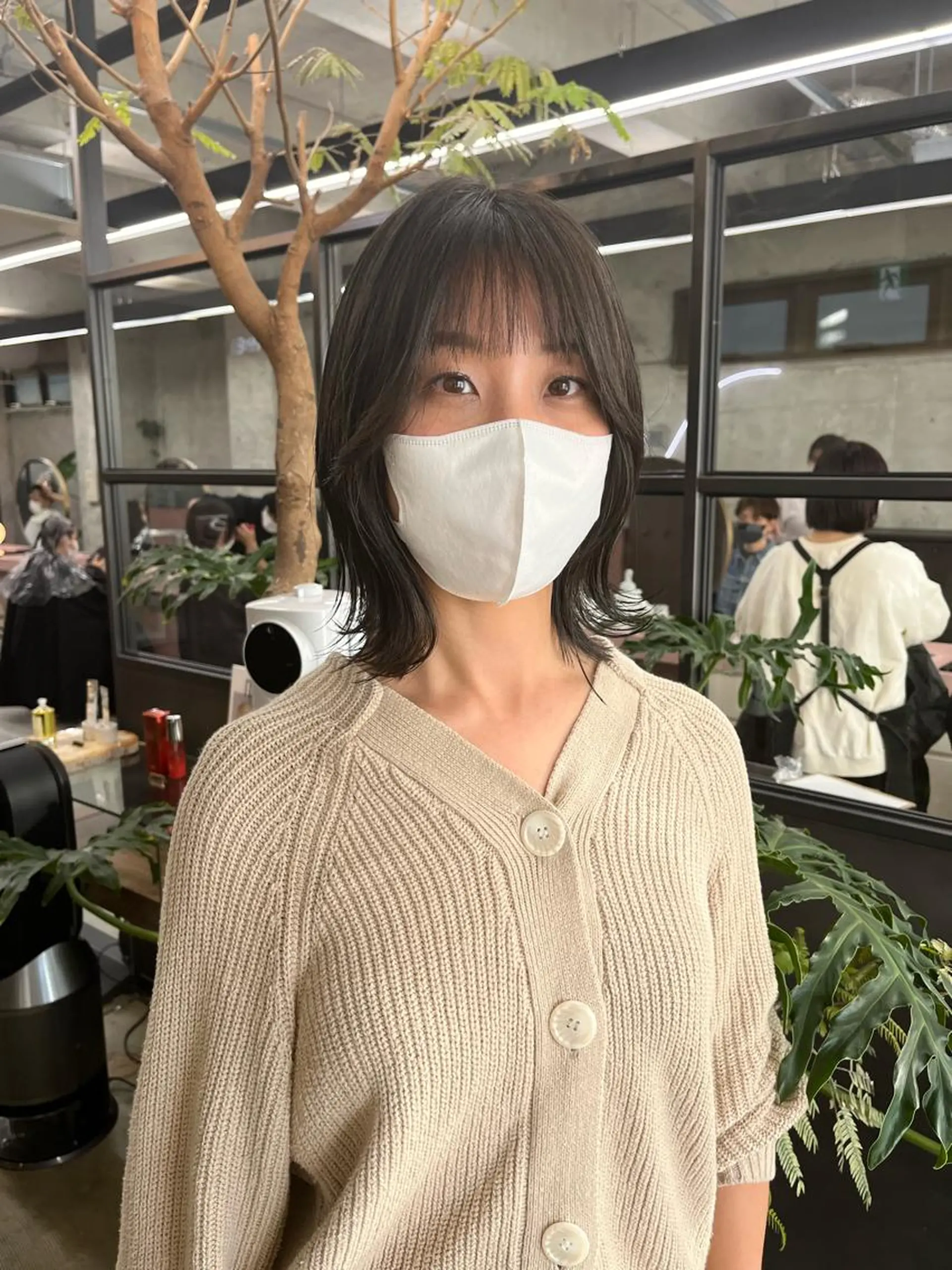 ミディアム 中江 友哉のヘアスタイル