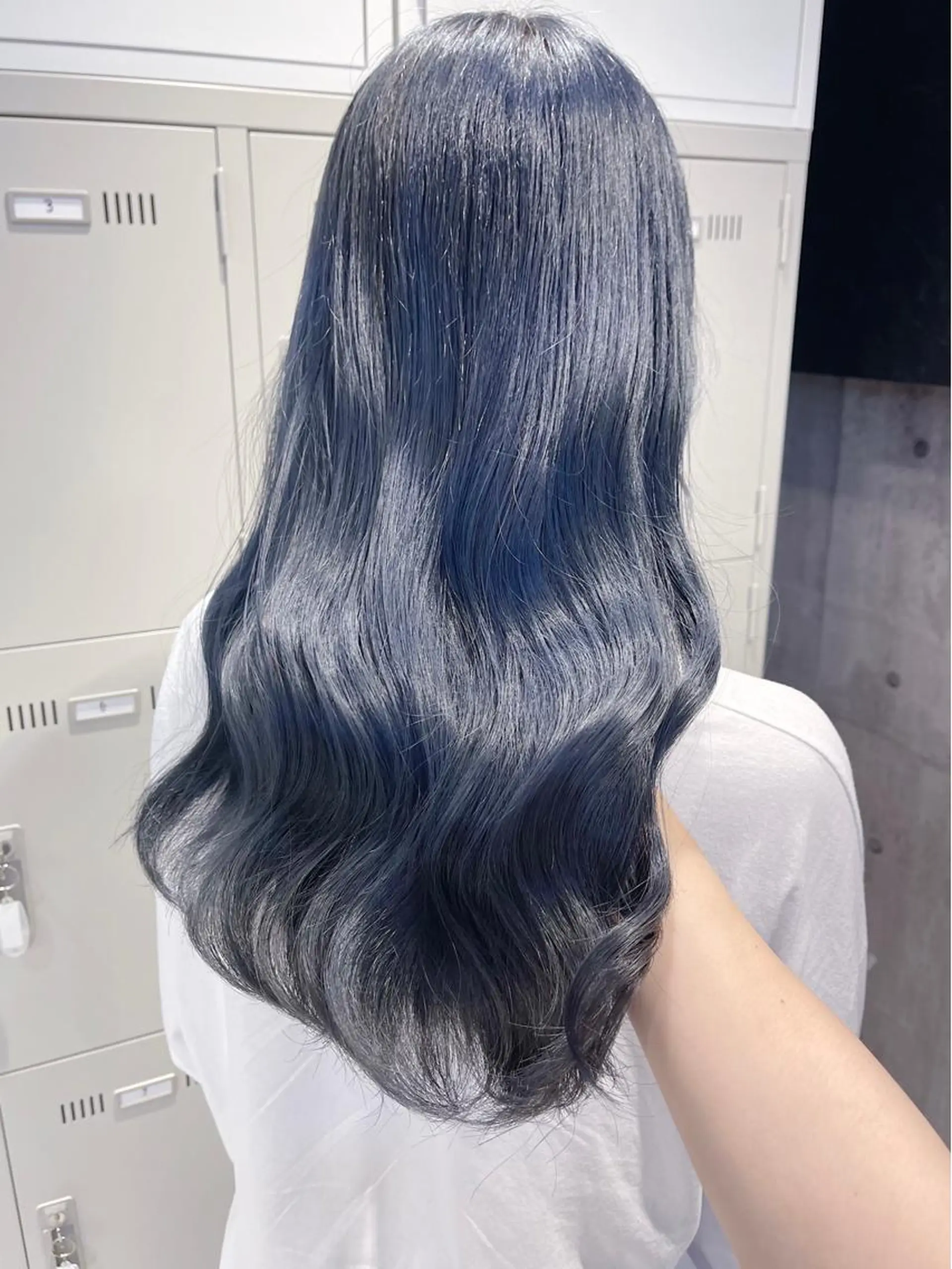 ロング カラー パーマ ヘアアレンジ メンズ キッズ ネイル マツエク・マツパ アイブロウ 🎀韓国レイヤー YURINA🎀のヘアスタイル