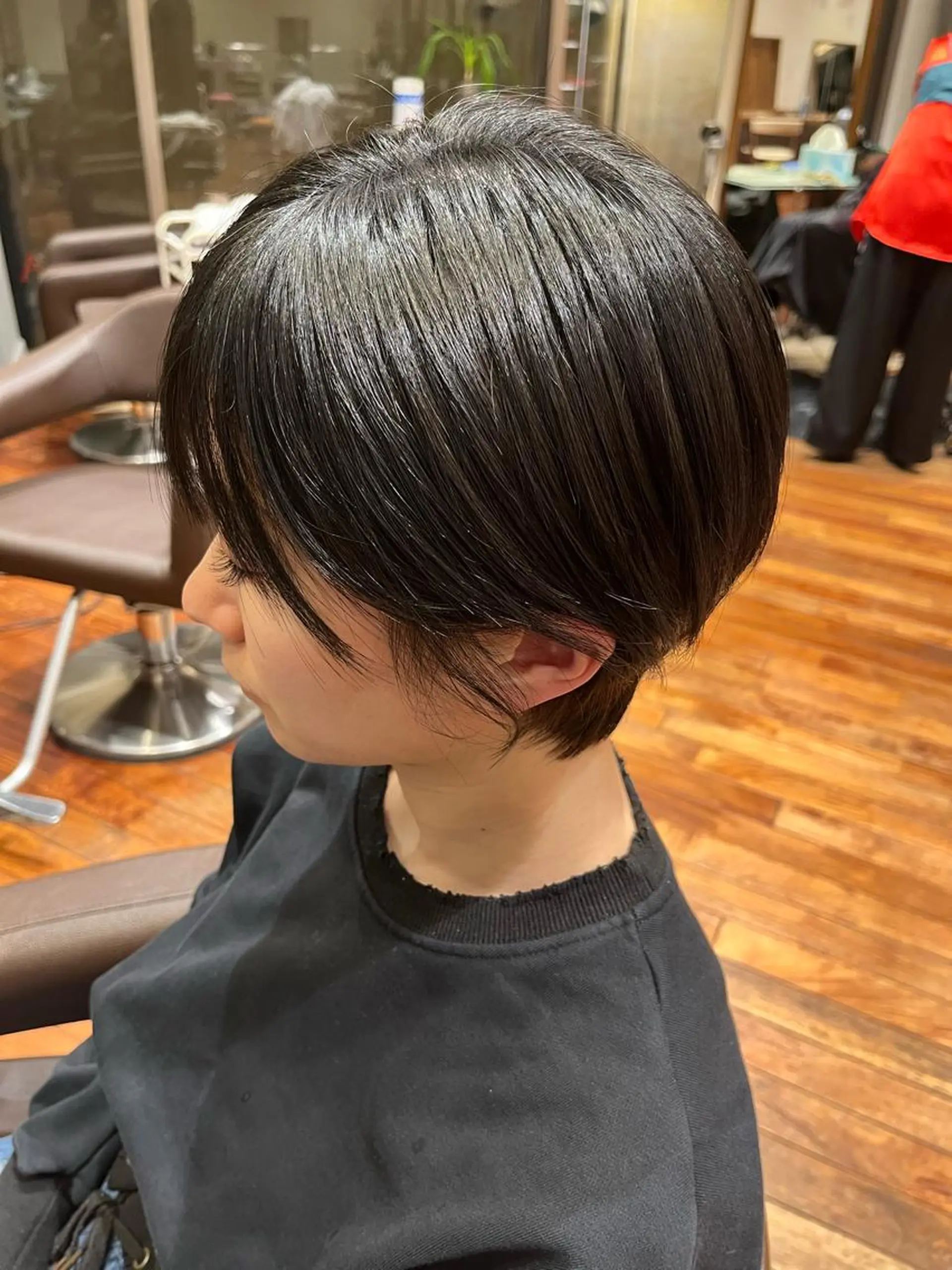 ショート ショートヘア 梅本 佳容子のヘアスタイル