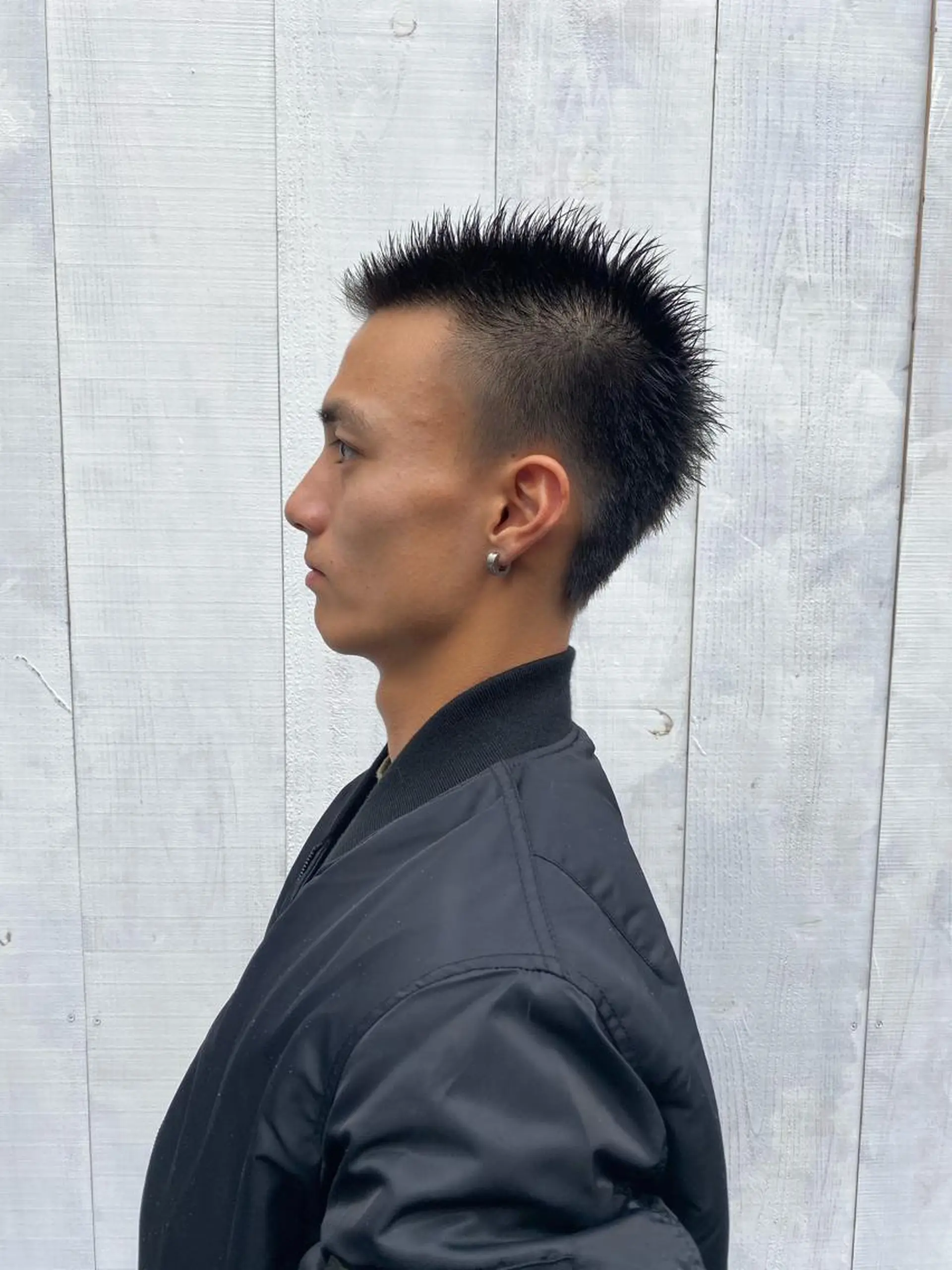 メンズ 刈り上げ メンズベリーショート カット 藤野 陵平のヘアスタイル