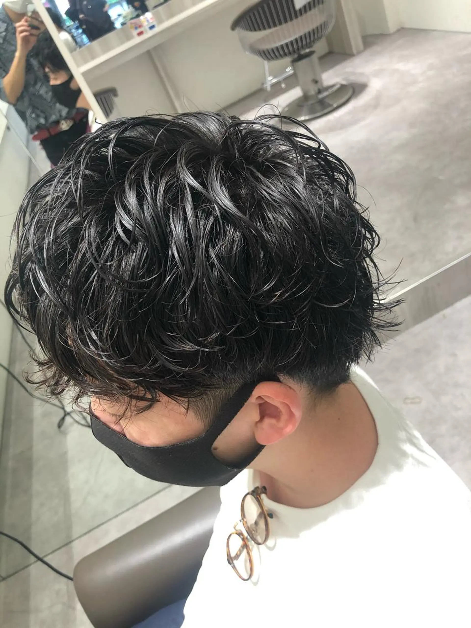 パーマ メンズ メンズパーマ Reginavita栄所属・メンズ特化/矢場町駅 徒歩1分/岡本一真のヘアスタイル