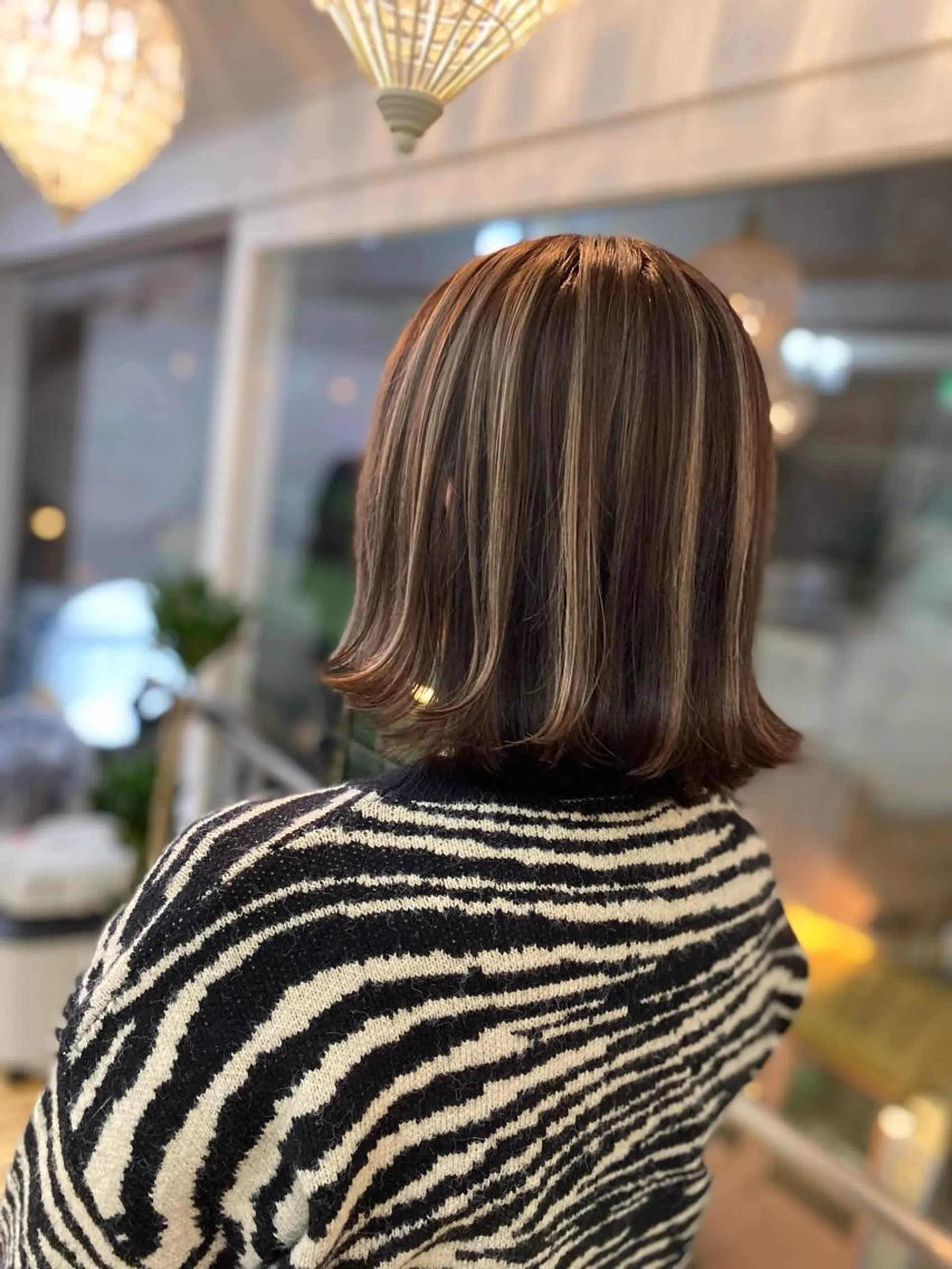 ミディアム カラー ヘアアレンジ 久米 治仁のヘアスタイル