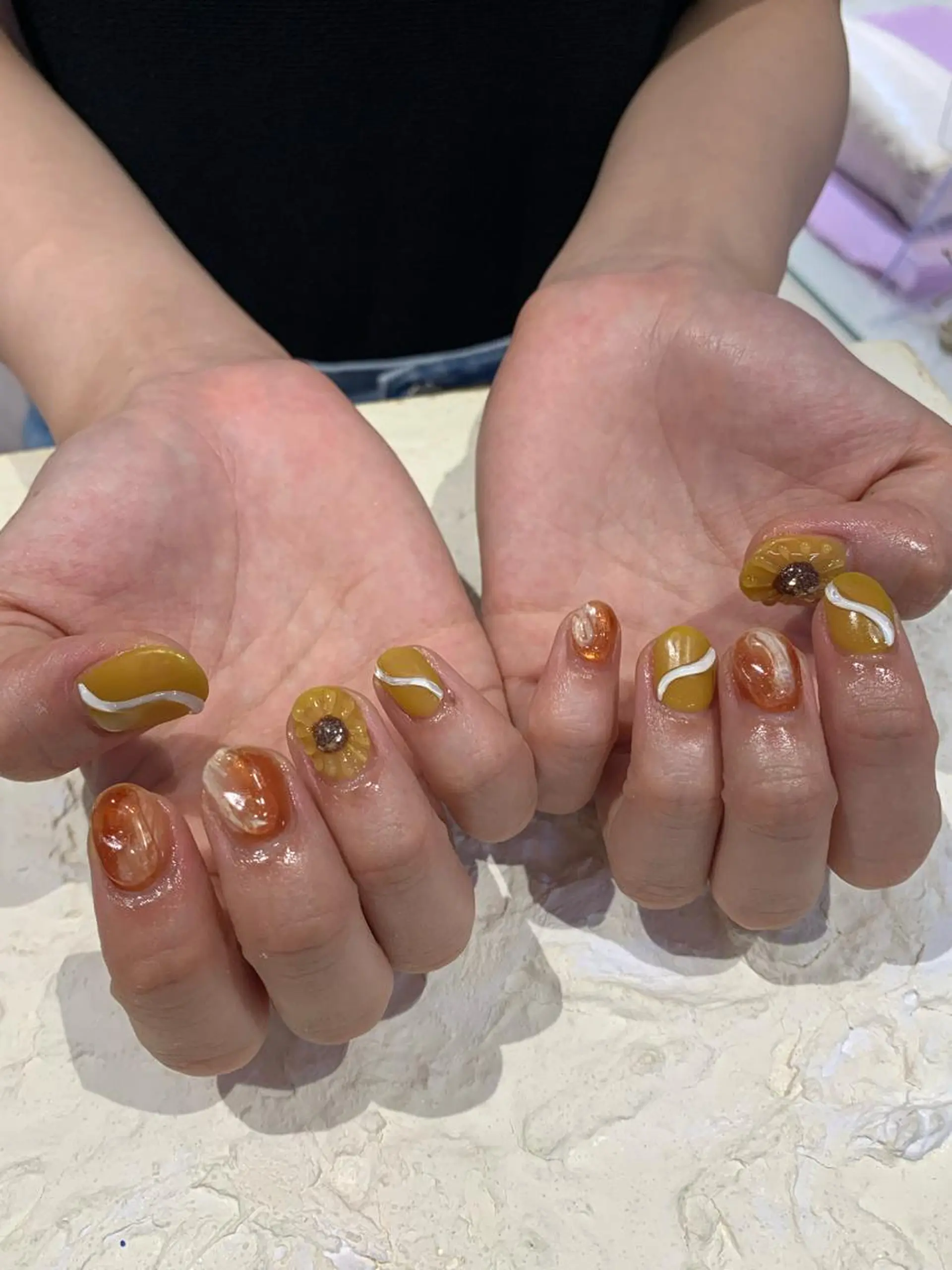 ネイル マキノ ユイのネイルデザイン