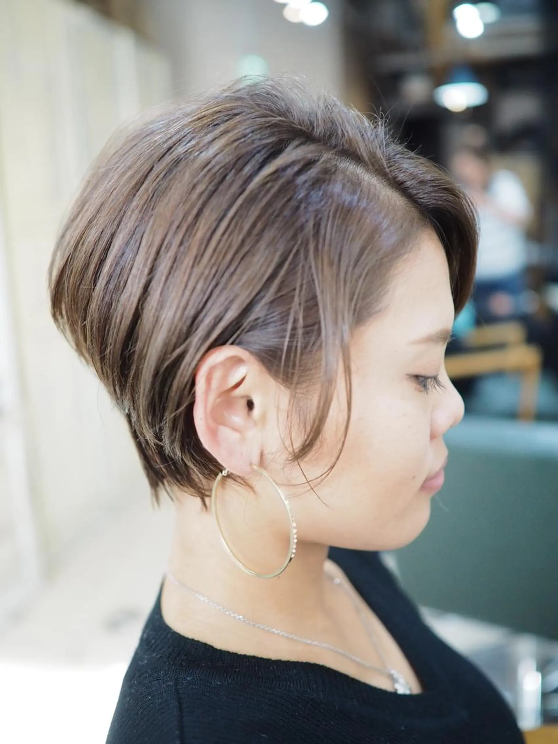 ショート くびれヘア ショートヘア 小保方 一輝のヘアスタイル