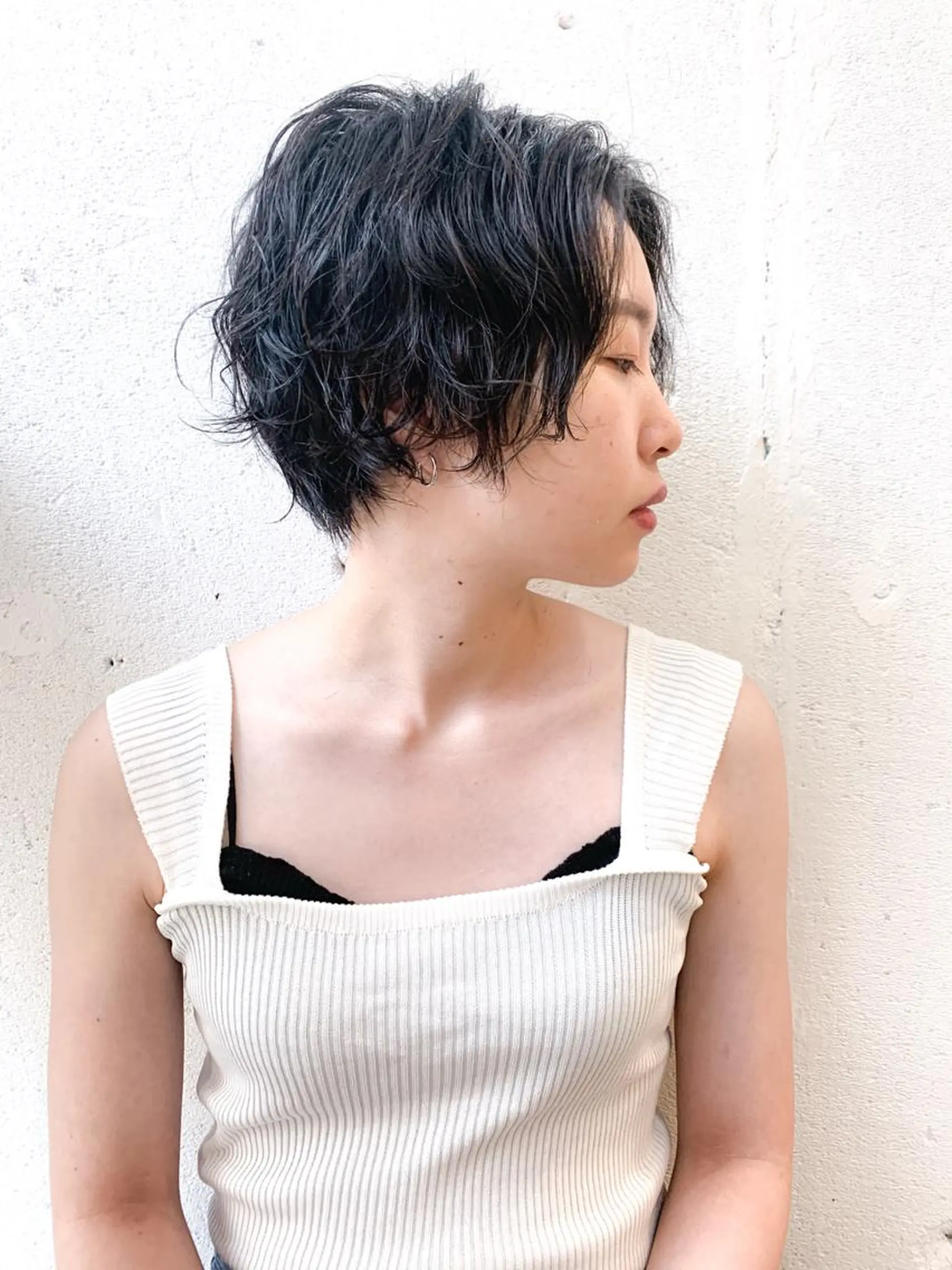 ショート カット ヘアカラー パーマ ショート✨ボブ✨代表 新田見美仁のヘアスタイル