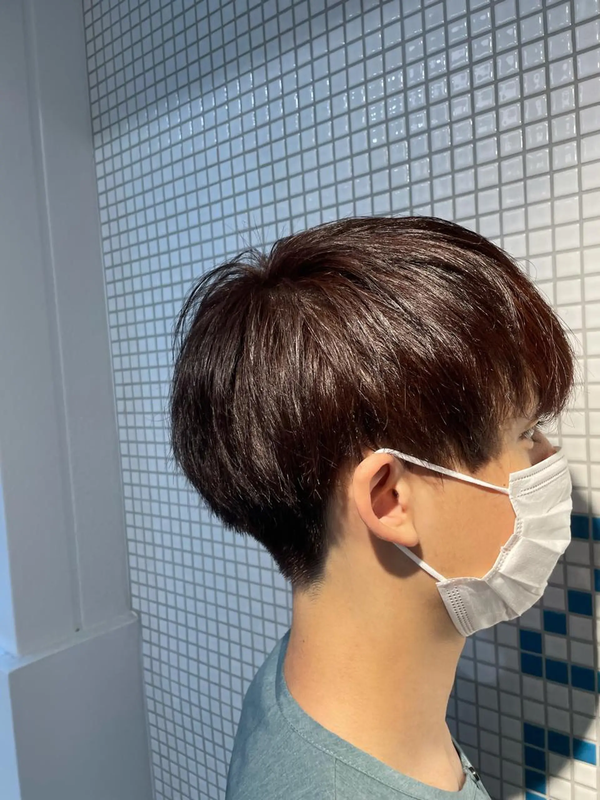 ショート カラー パーマ メンズ ブラウンカラー レッドカラー 🔥メンズカラー🔥 セヤシュウヘイのヘアスタイル