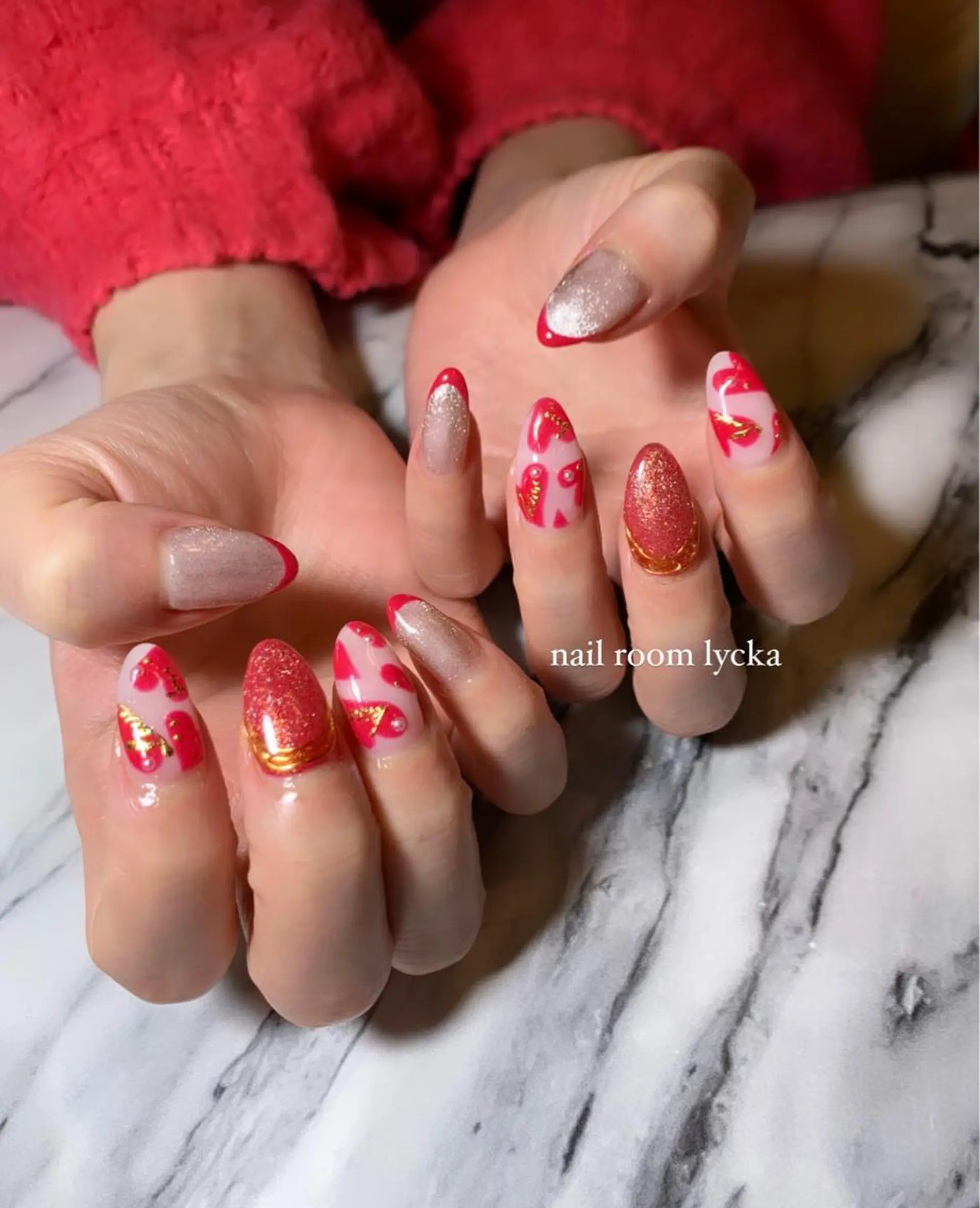 ネイル ﾈｲﾙﾙｰﾑﾘｯｶ 𝐦𝐚𝐲𝐮のネイルデザイン