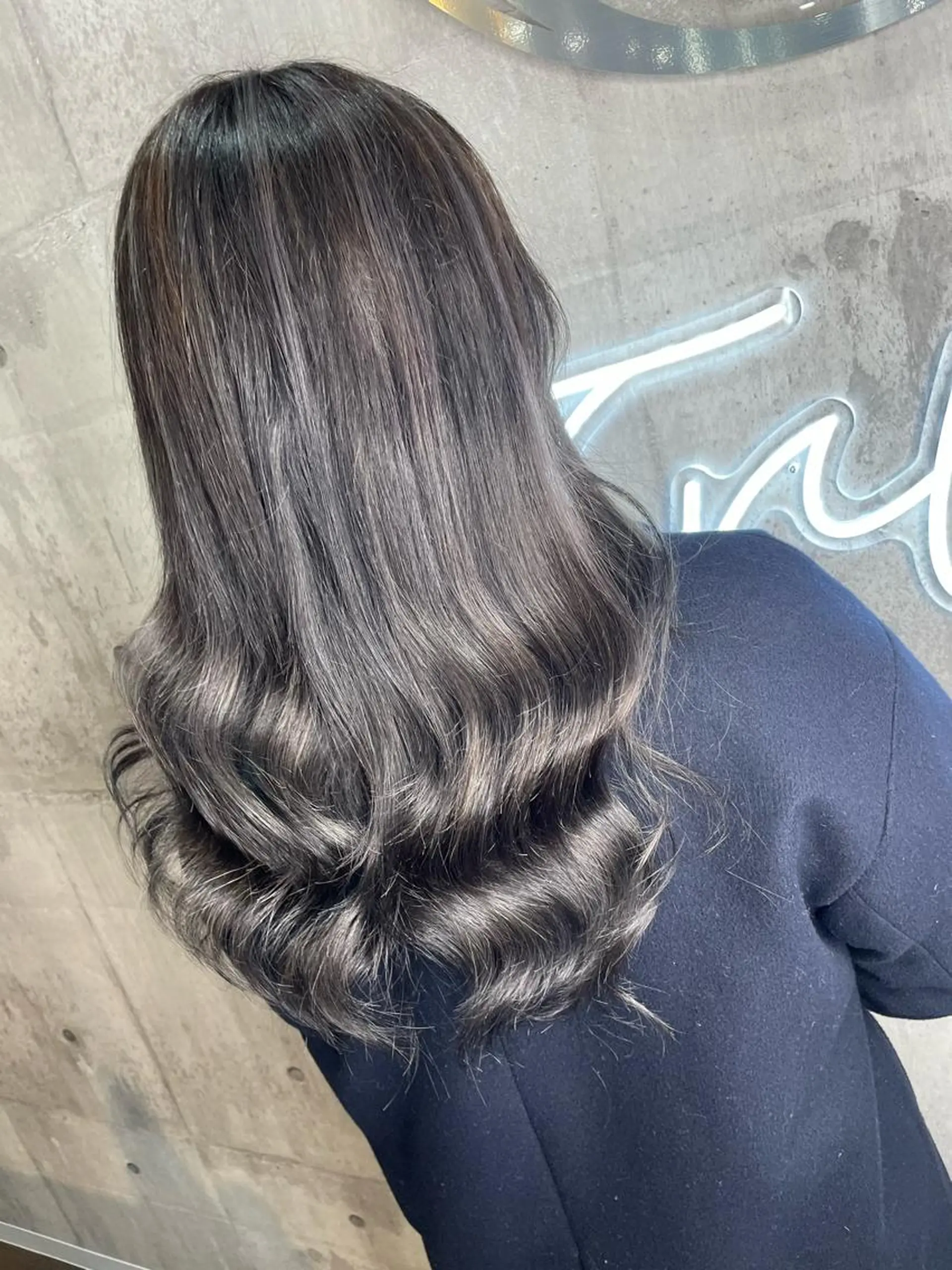 ロング カラー パーマ ヘアアレンジ メンズ キッズ ネイル マツエク・マツパ アイブロウ シールエクステ メンズバレイヤージュ メンズハイライト メンズインナーカラー メンズ韓国風 北千住10分 肥高　壮汰のヘアスタイル