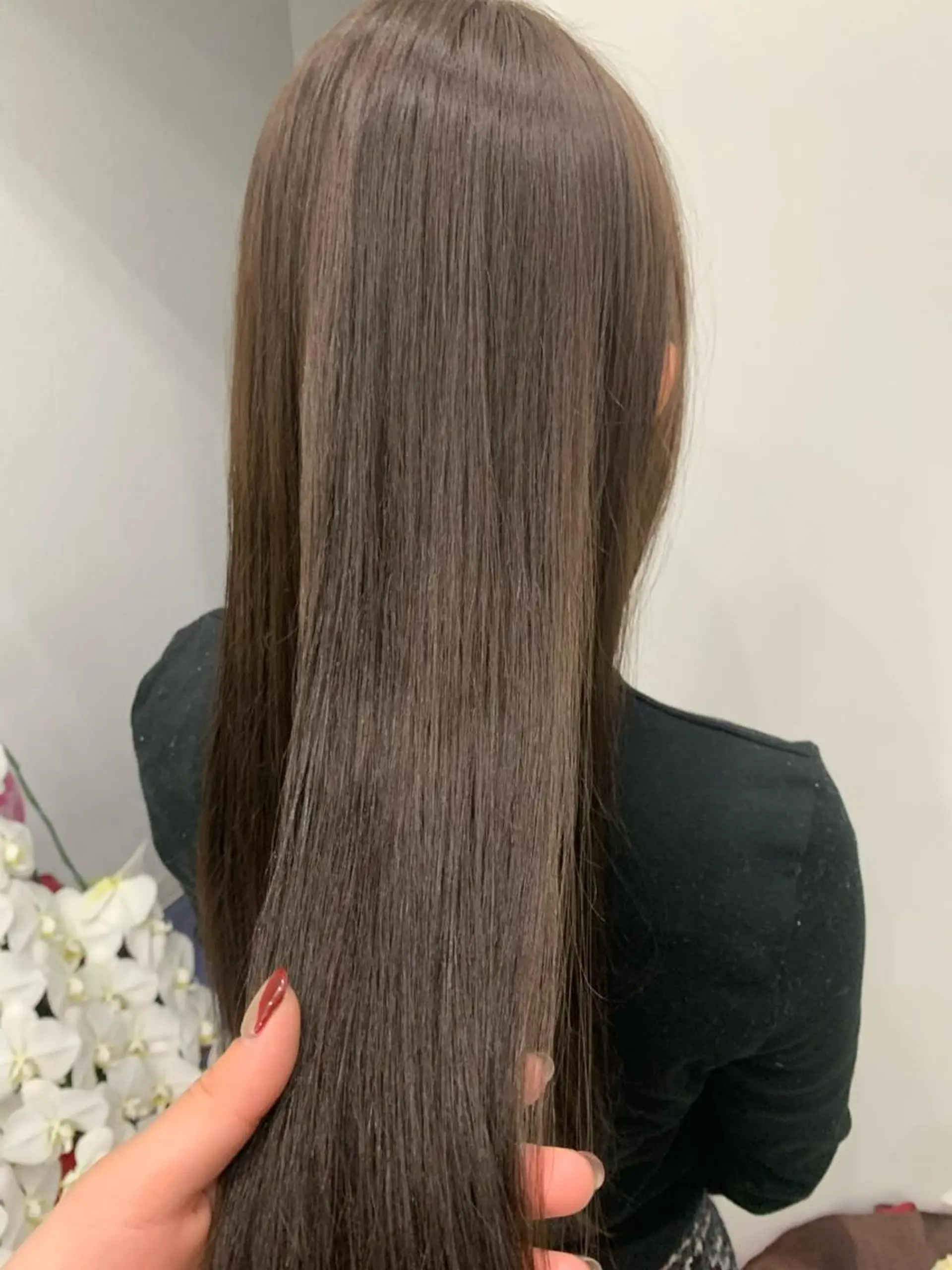 ロング アッシュ BeB HAIR&MAKE所属・🌸加藤 彩🌸のヘアスタイル