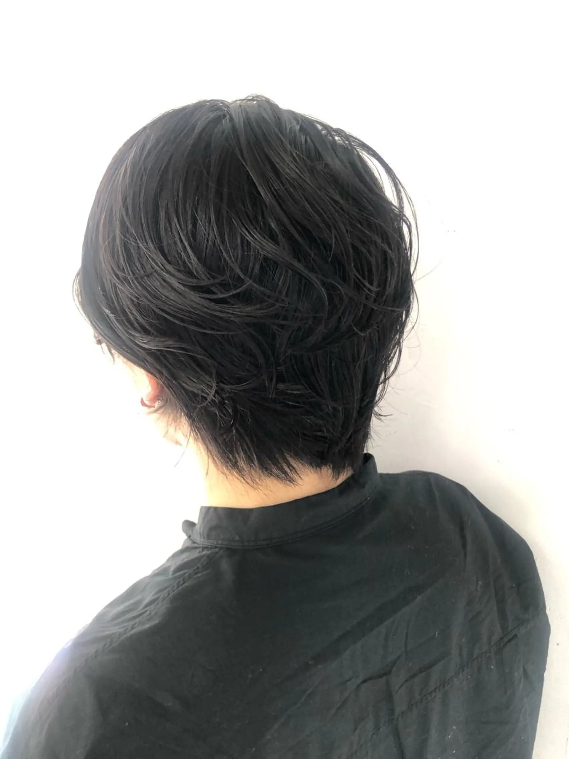 ショート パーマ 菊池 栄里奈のヘアスタイル