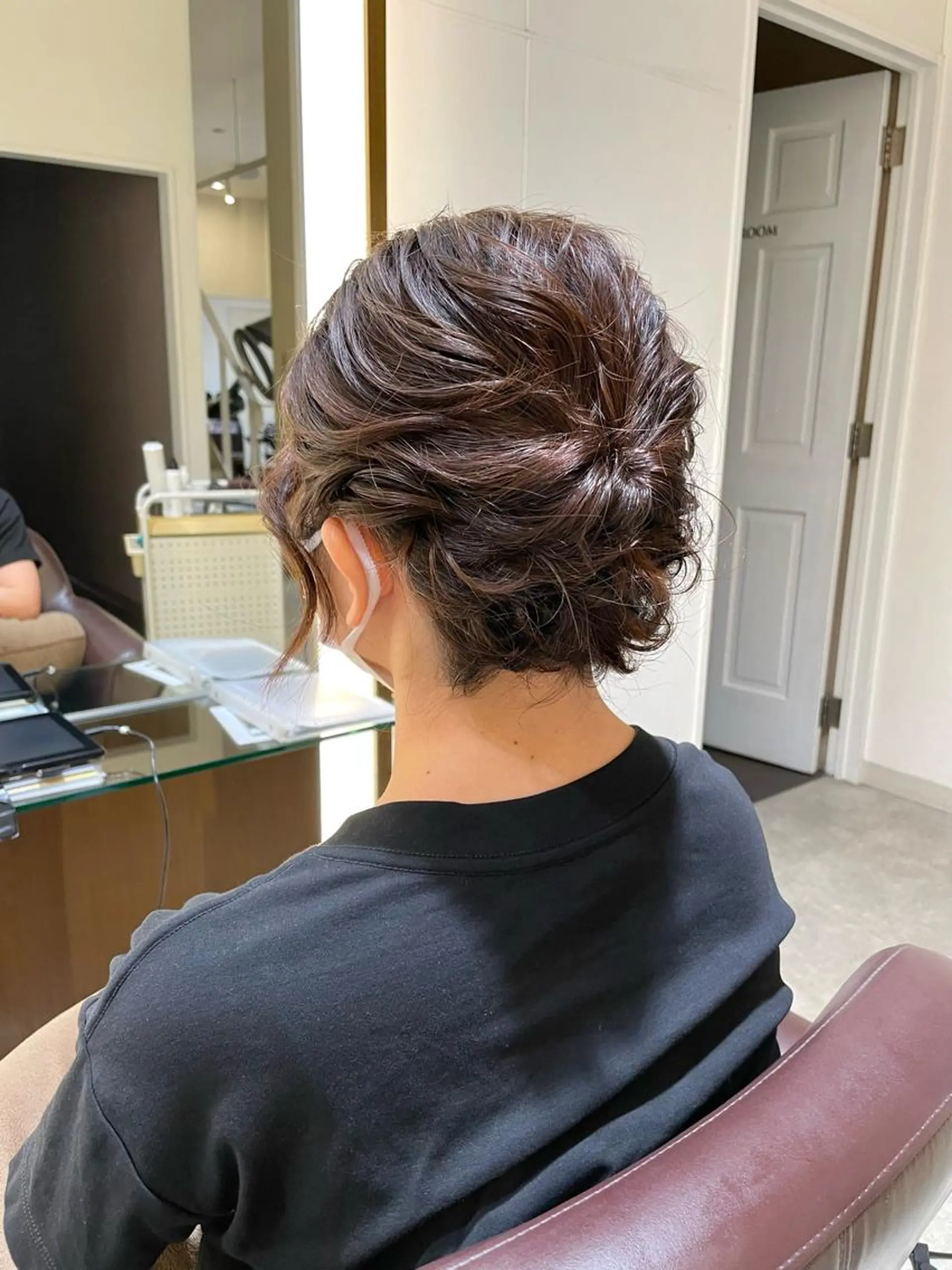 ショート ヘアアレンジ 新谷 玲日のヘアスタイル