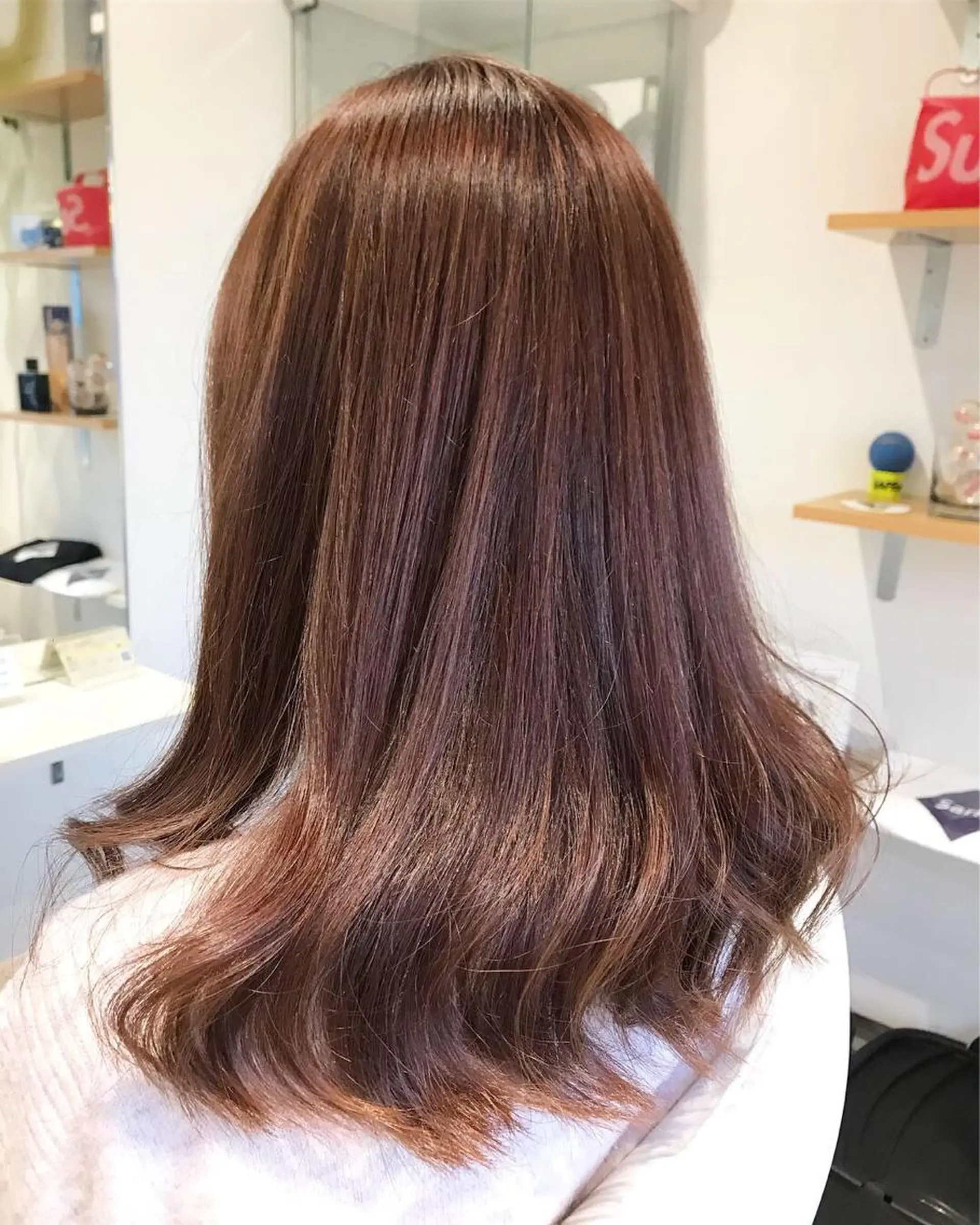 セミロング カラー 🔹TOMO🔹 圧倒的経験値🔹のヘアスタイル