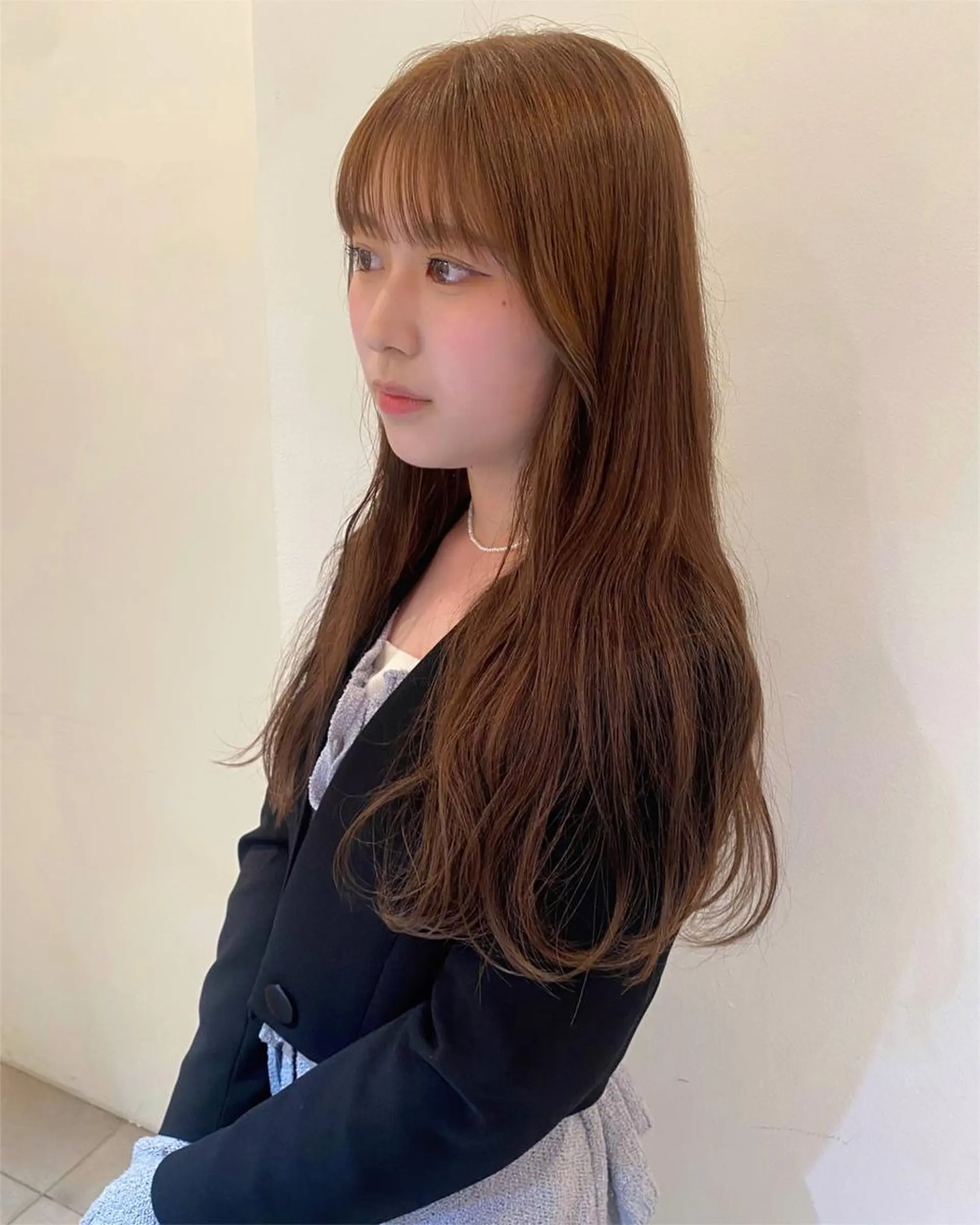 ロング カラー ヘアカラー riria/ボブ /透明感カラー🎀のヘアスタイル