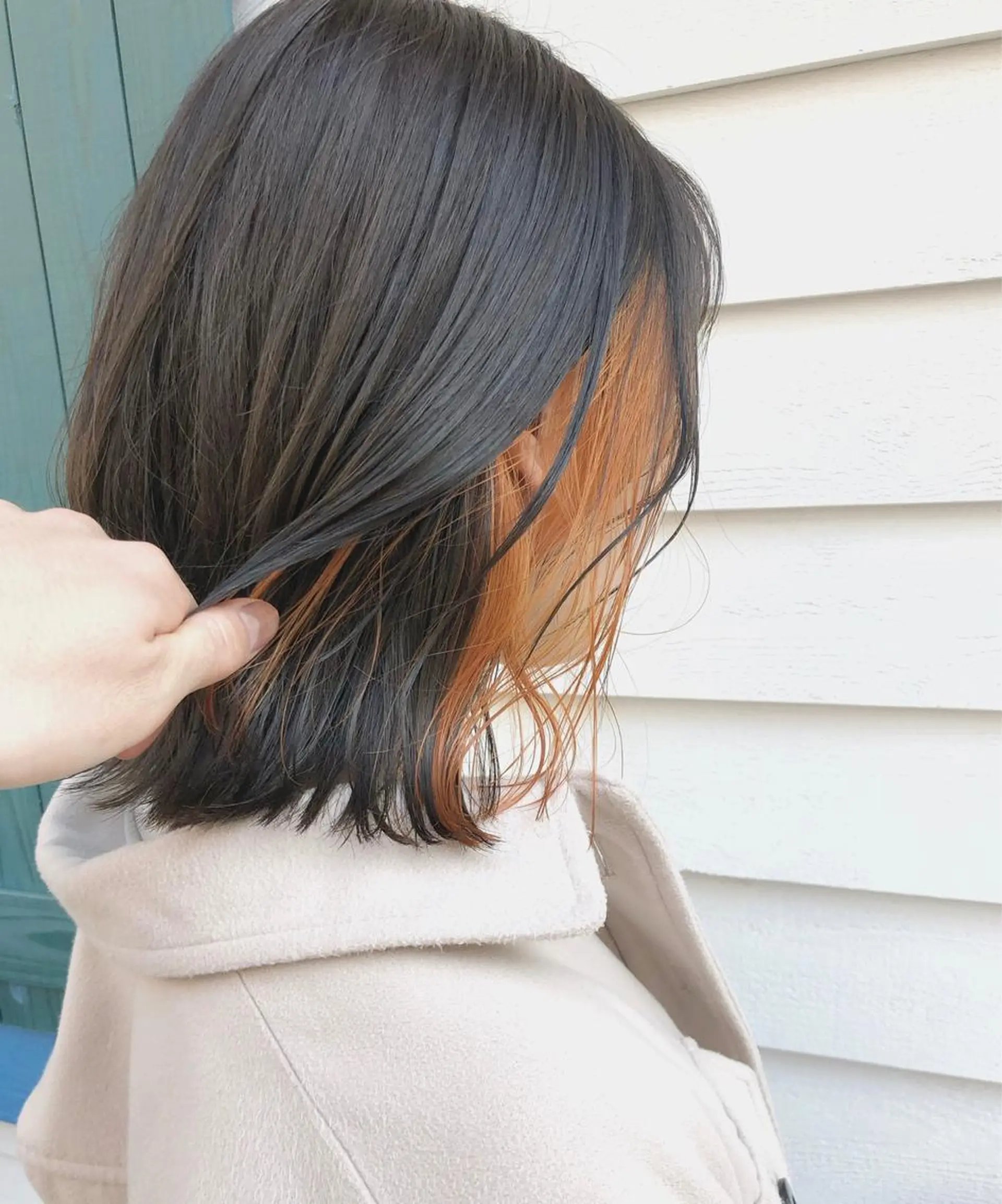 ショート カラー ヘアカラー 山崎 俊介のヘアスタイル