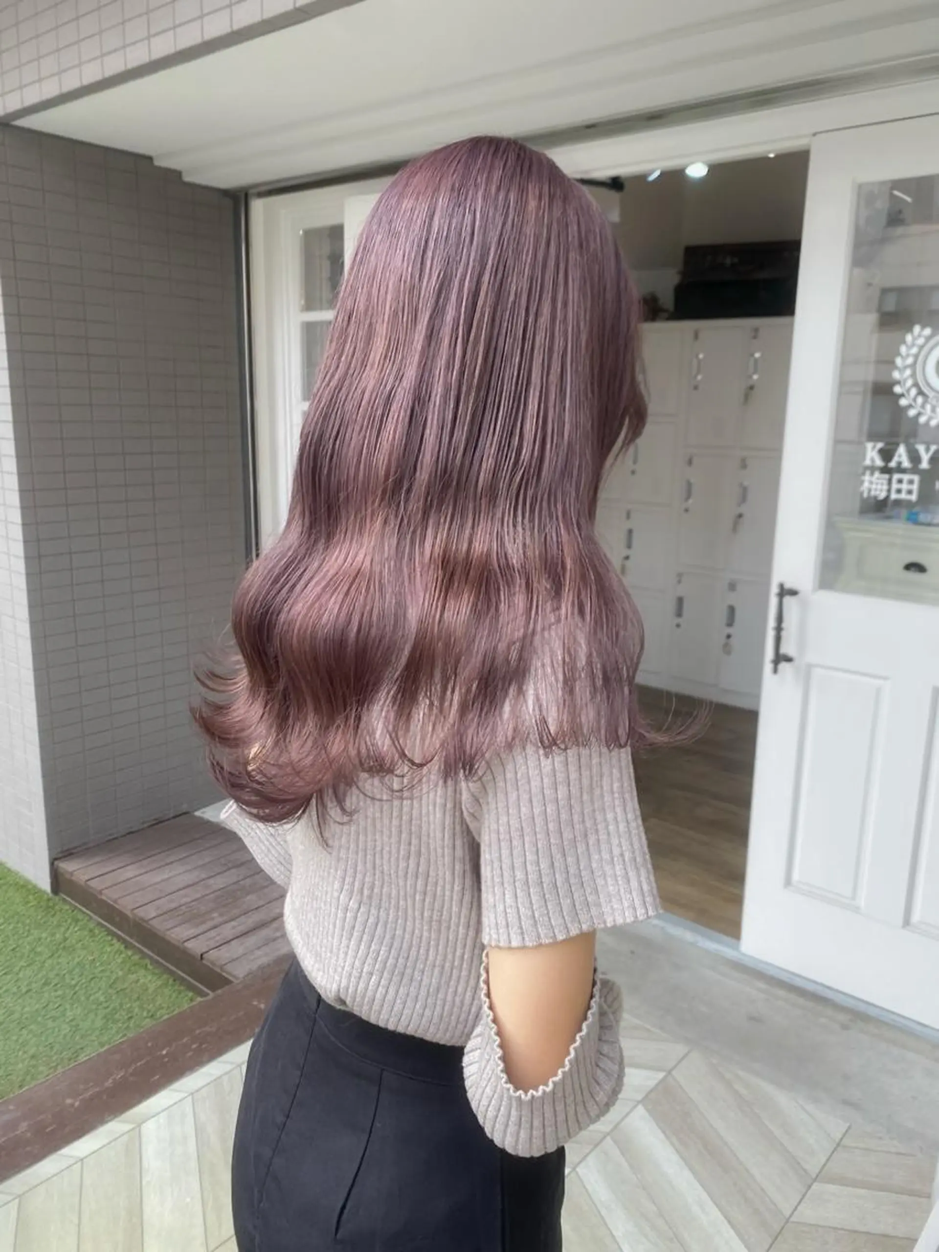 カラー 🌷柔らかクリーミー 🤍kirari🌷のヘアスタイル