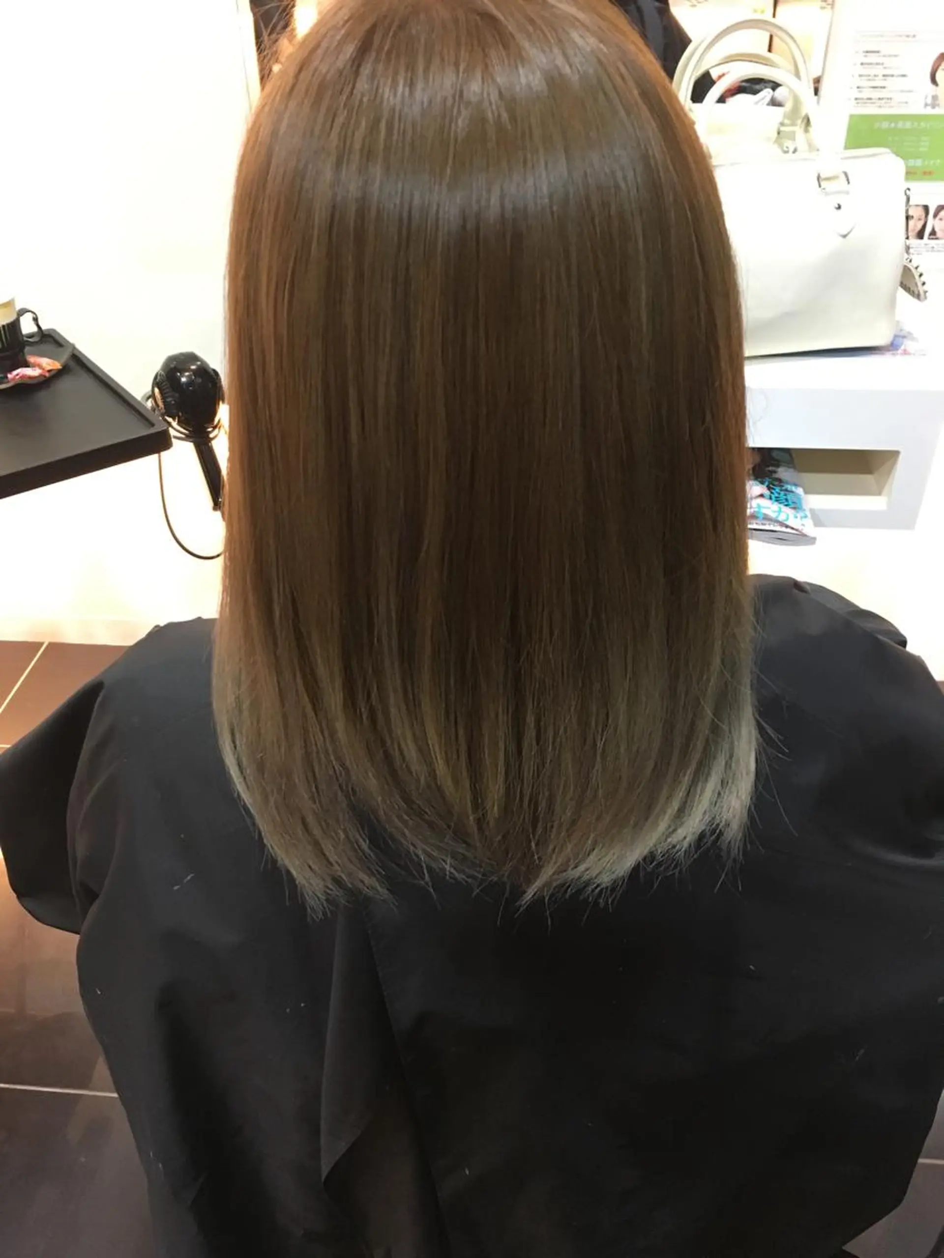 ショート ミディアム セミロング ロング カラー ダブルカラー グラデーションカラー ハイライトカラー ハイライト 早川 真幸のヘアスタイル