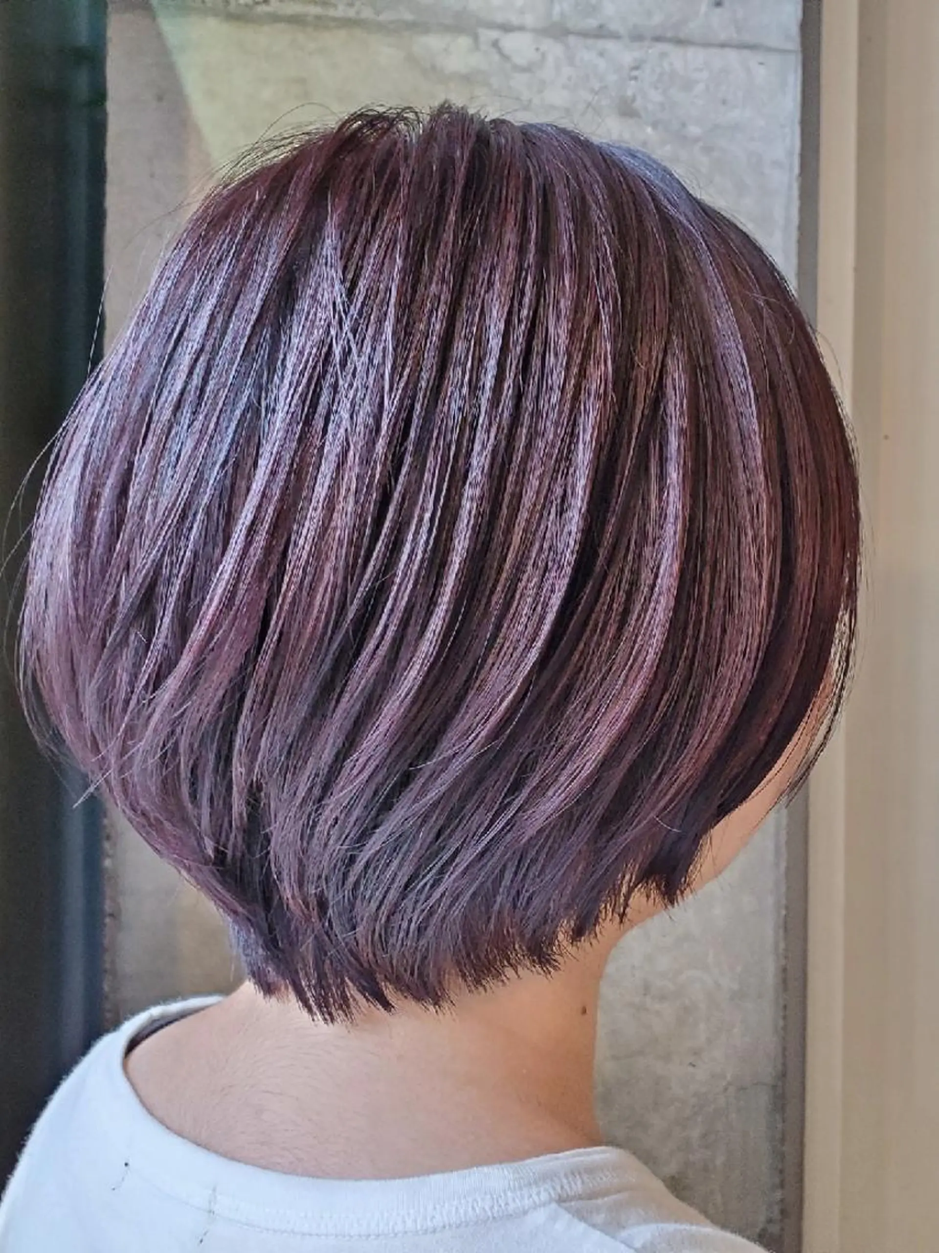 ショート カラー レッドカラー ヘアカラー フリーランス 和田のヘアスタイル