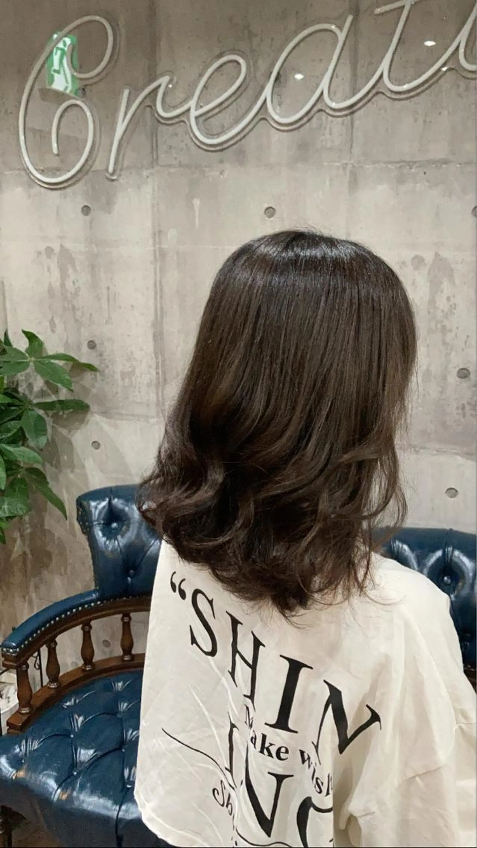 ミディアム 韓国風🫧艶カラー 💟ran💟のヘアスタイル