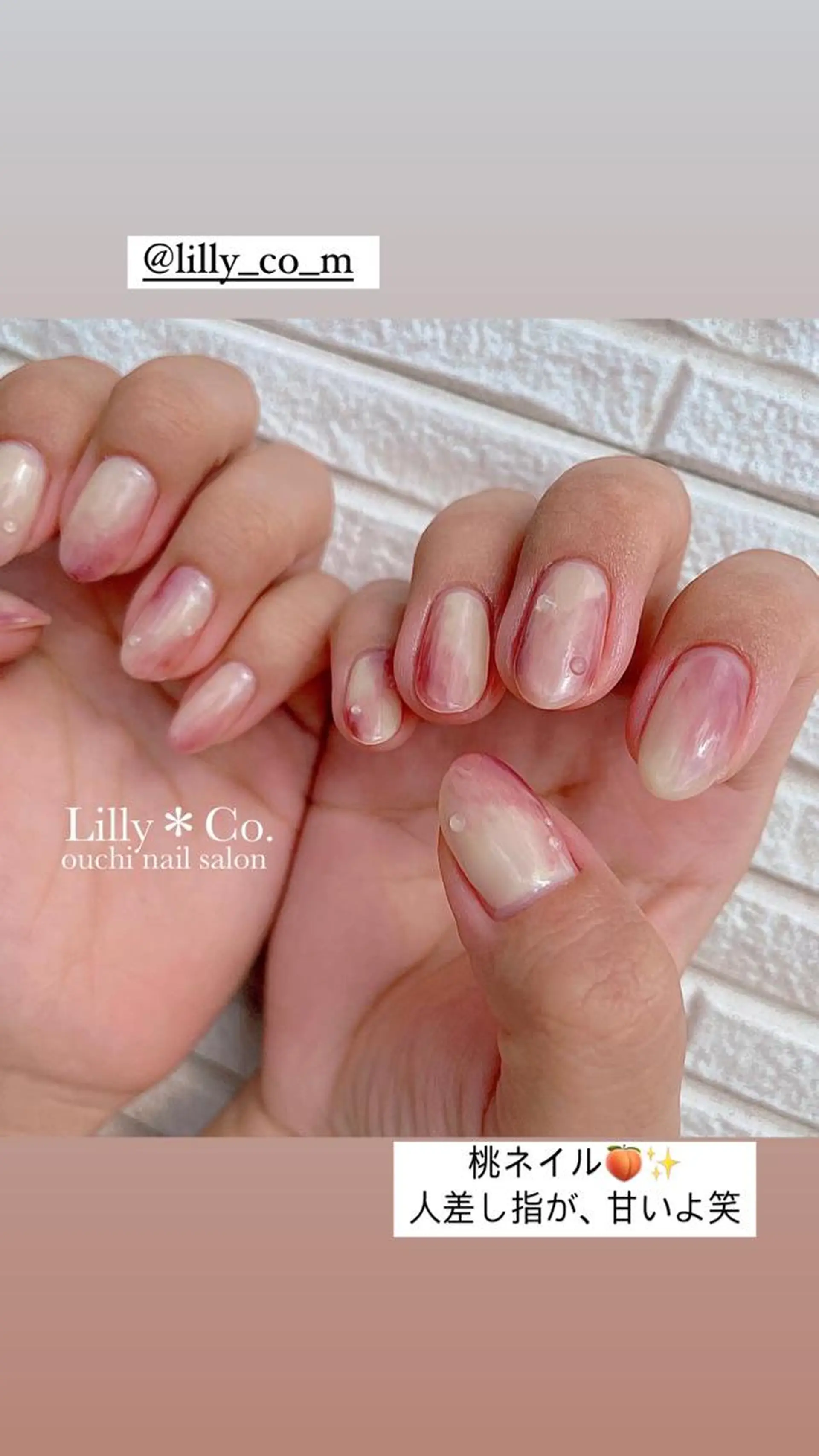 ネイル ハンドネイル ハンドケア Lilly Co.のネイルデザイン
