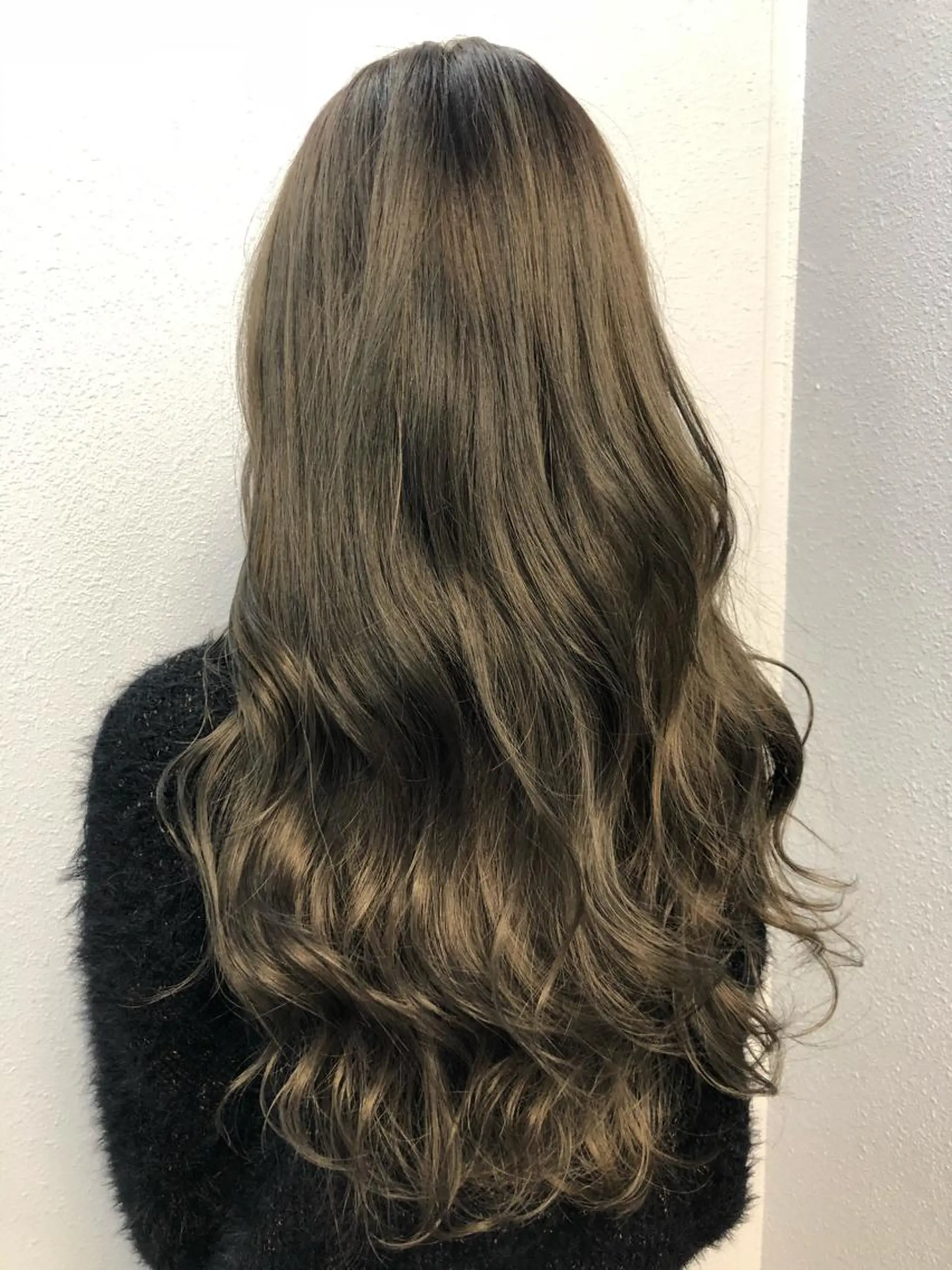 ロング カラー ヘアカラー トリートメント 💜 MINORI💜のヘアスタイル