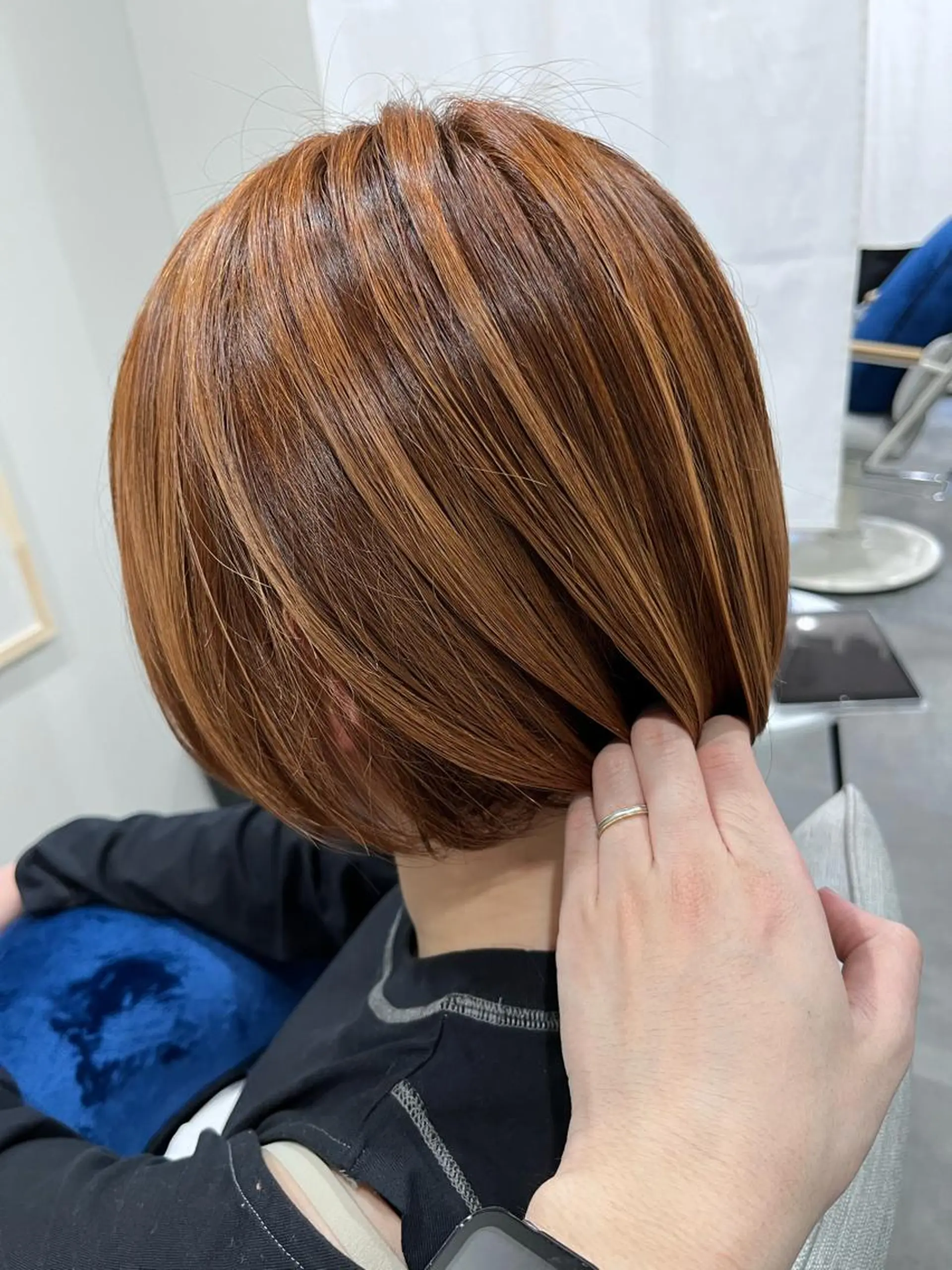 ショート カラー liL  hair サトウリョウタのヘアスタイル