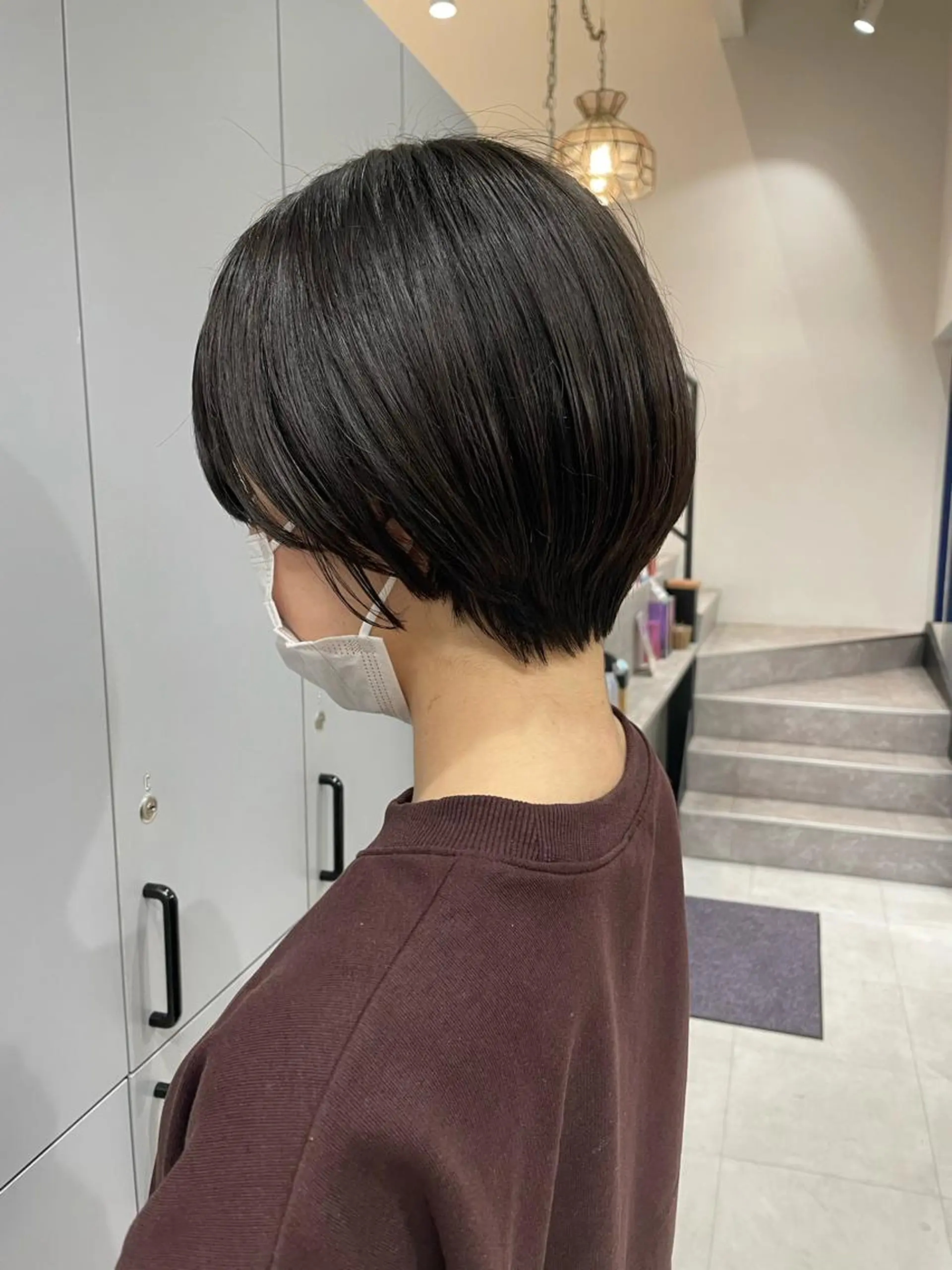 ショート 丸みショート ショートヘア カット 佐々木 芽衣のヘアスタイル