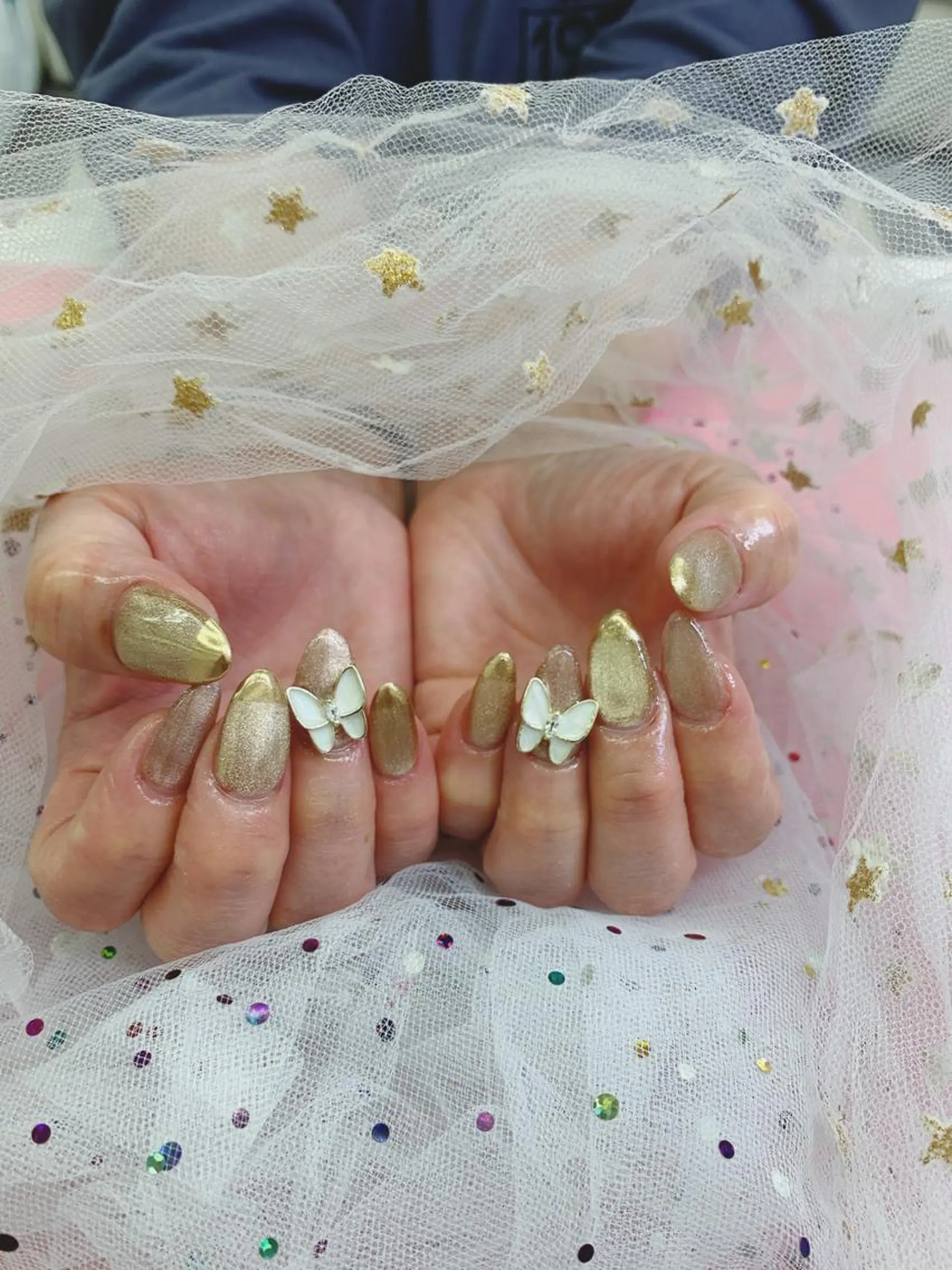 ネイル 🦋ネイルサロン ブラン🌈ゆりのネイルデザイン