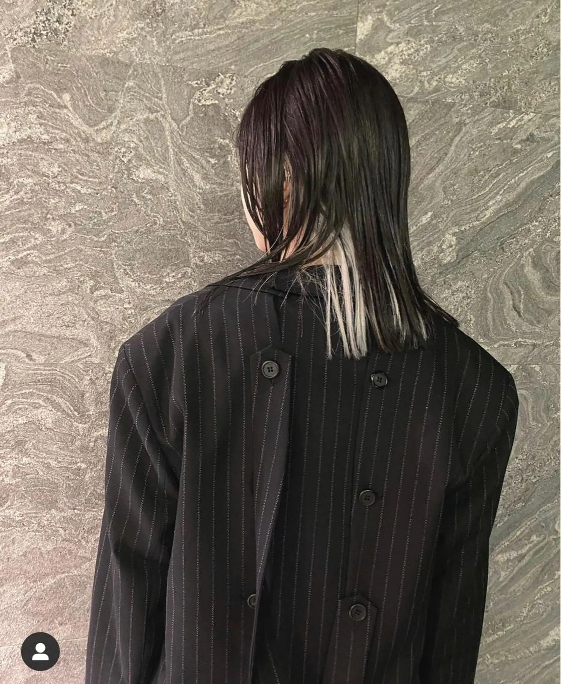 セミロング カラー ヘアアレンジ インナーカラー 【姫カット】 ナカムラコウキのヘアスタイル