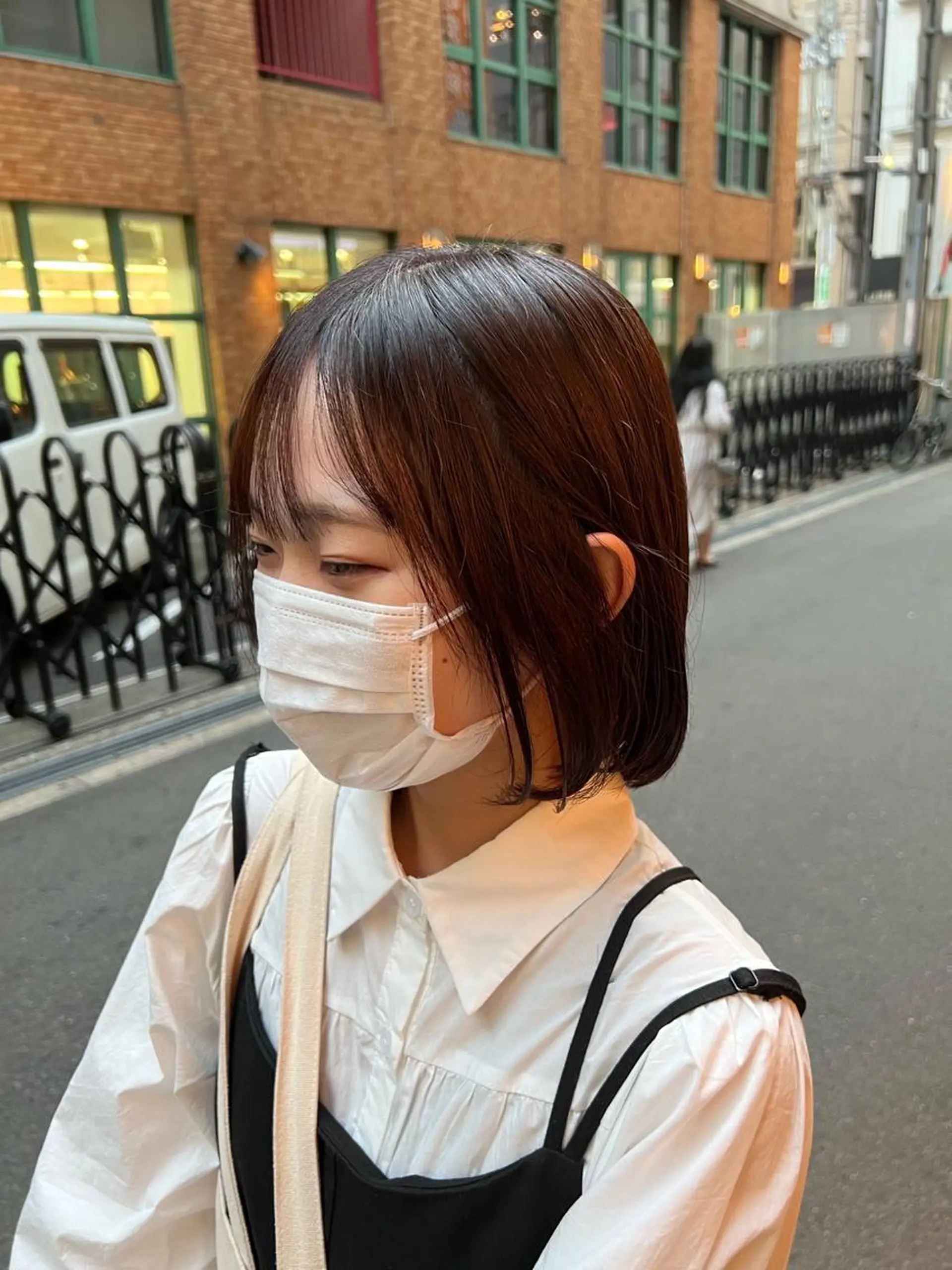 ショート ボブ 髪質改善ストレート Kantaのヘアスタイル