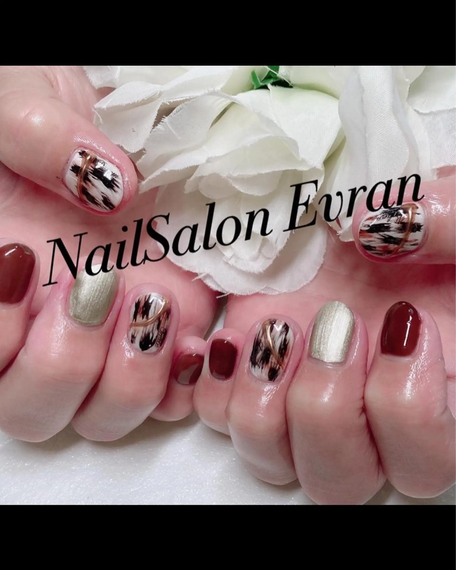 ネイル ハンドネイル Nail salon Evranのネイルデザイン