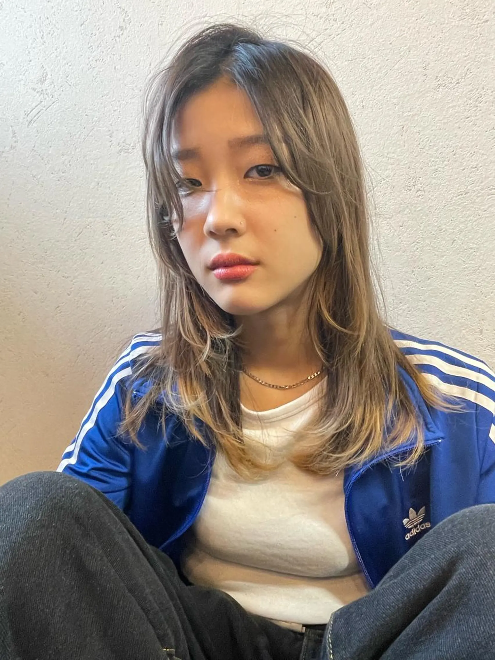 ロング カラー ヘアアレンジ ヘアカラー レイン🌏🌱 似合わせ/ハイトーンのヘアスタイル