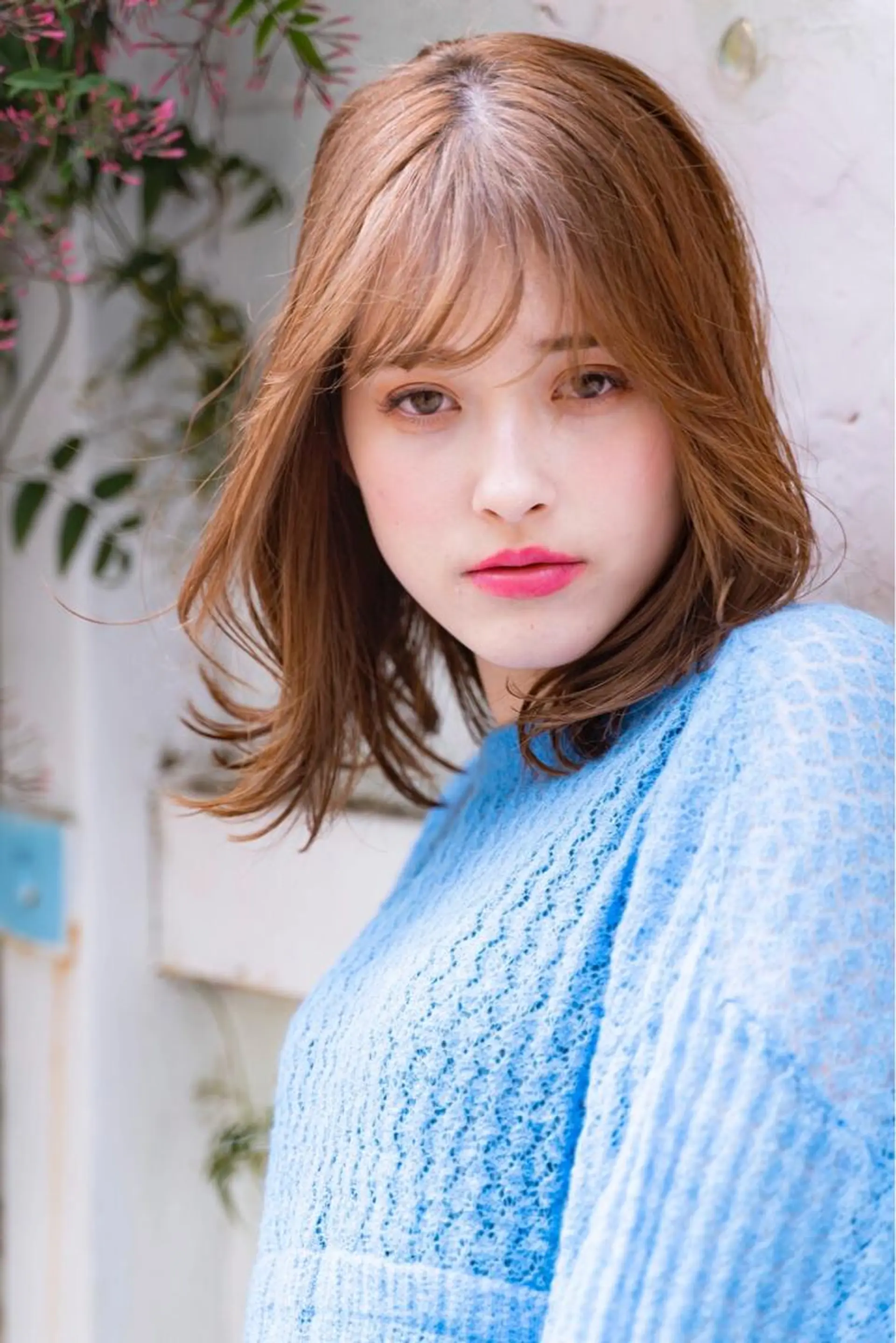 ミディアム カラー カット ヘアカラー トリートメント Steelo  渋谷所属・✴︎赤み除去カラー daichi✴︎のヘアスタイル