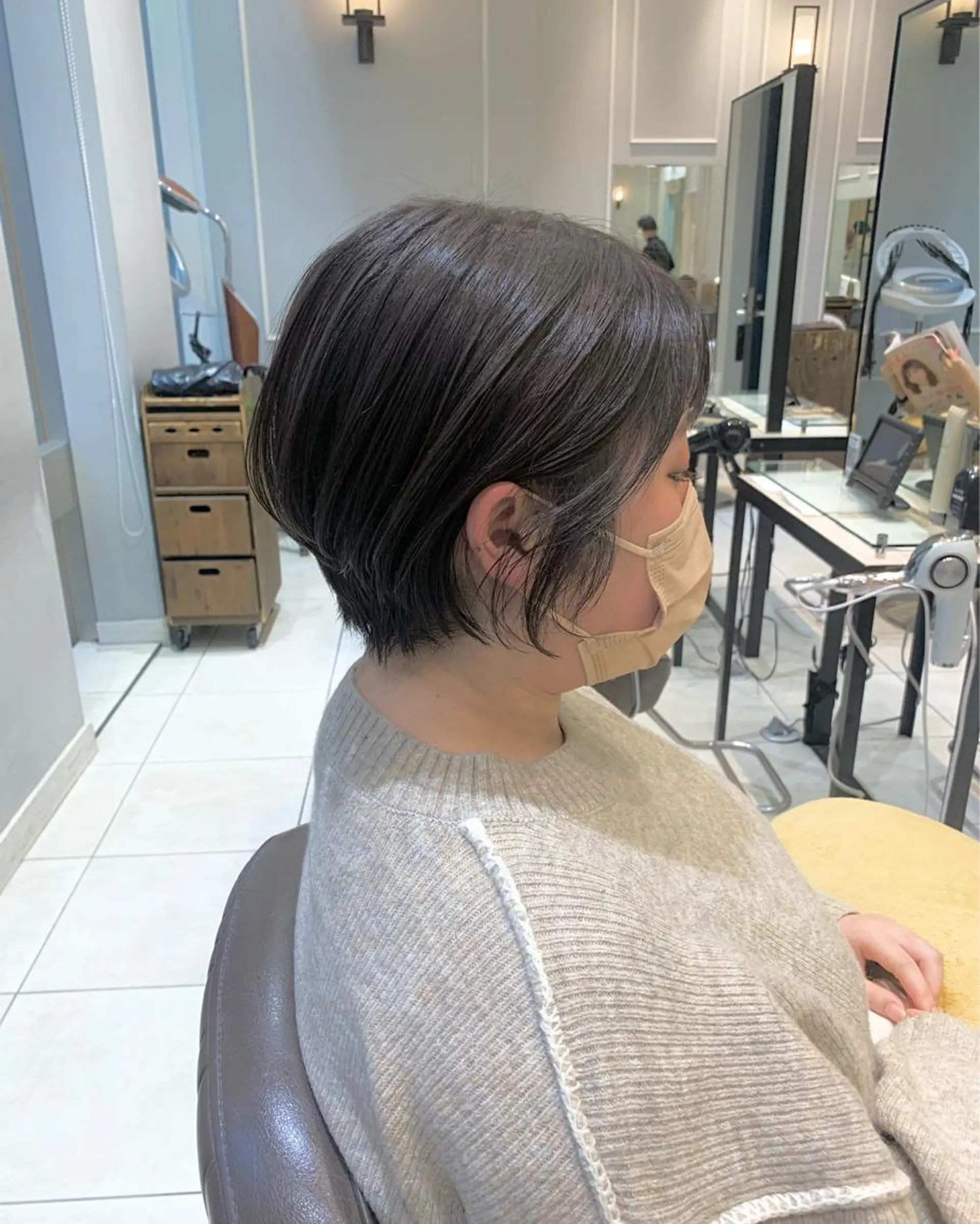 ショート カット ヘアカラー 縮毛矯正 トリートメント 髪質改善/縮毛矯正 🎀小林 唯 🎀のヘアスタイル