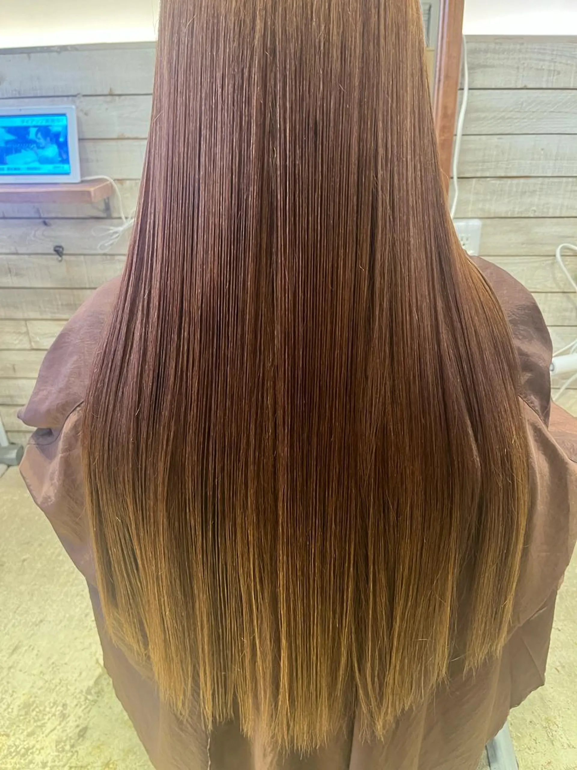 ロング メンズパーマ縮毛矯正 リピート率86パーのヘアスタイル