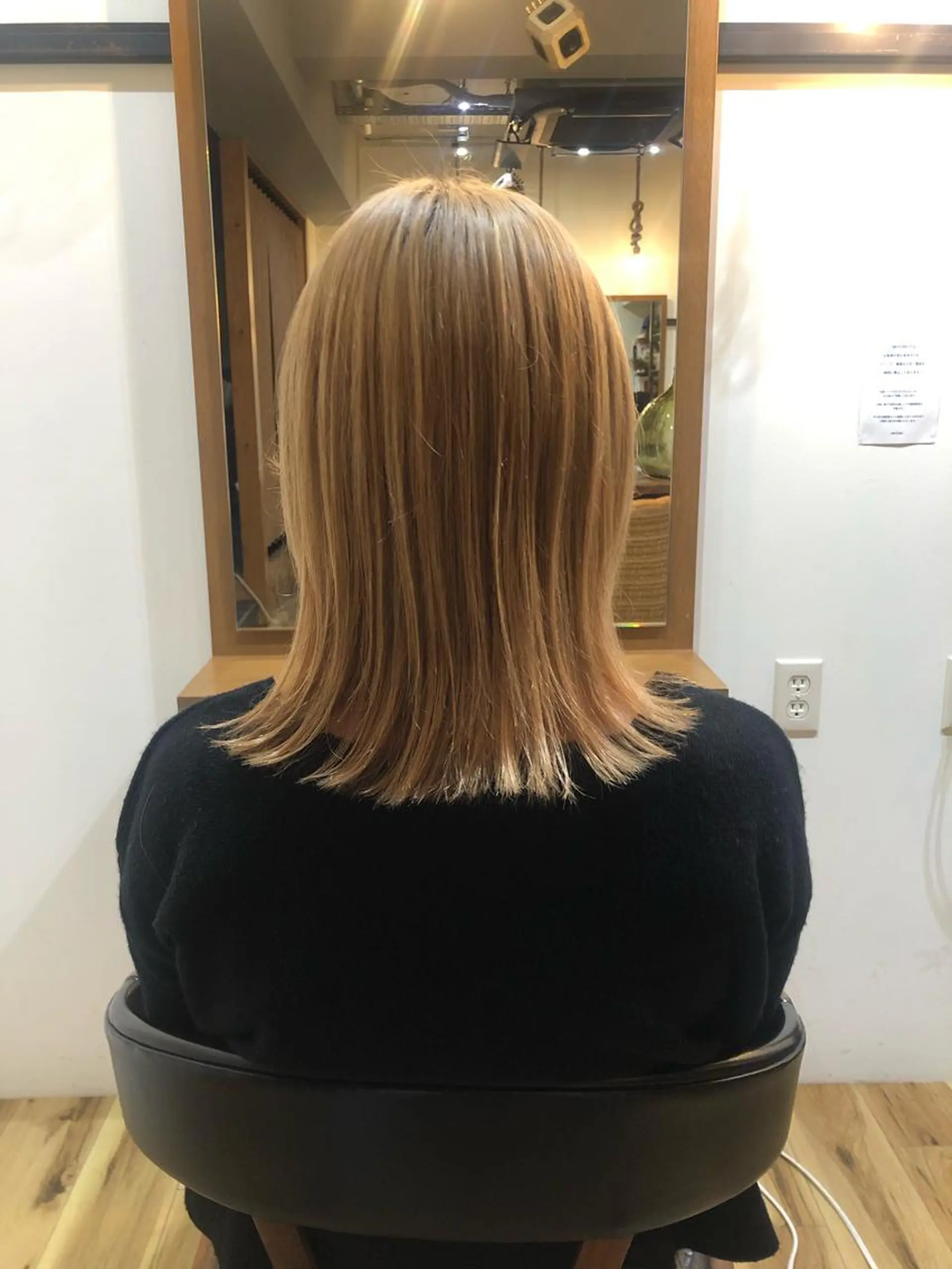 パーマ ストレートパーマ be.perch所属・山口 朔弥のヘアスタイル