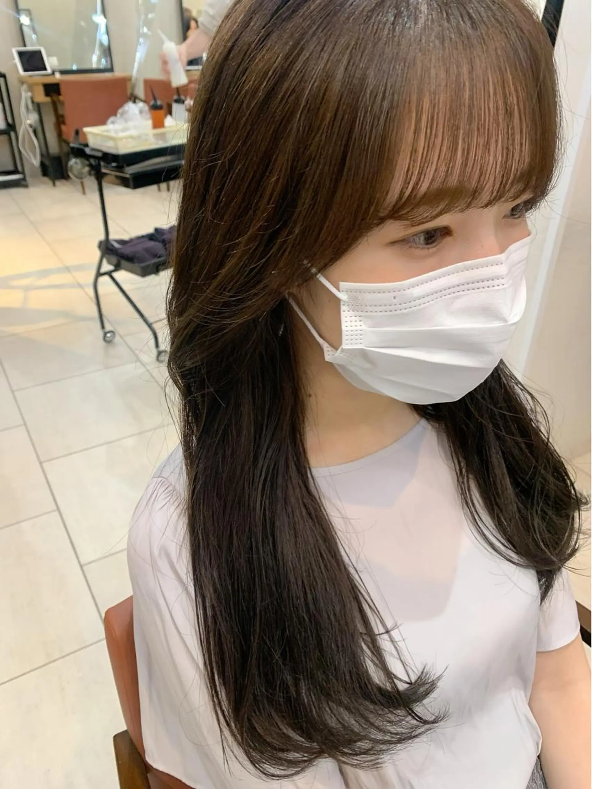 ロング カラー 🌱小顔ヘア/ボブ ミディアム/双葉🌱のヘアスタイル