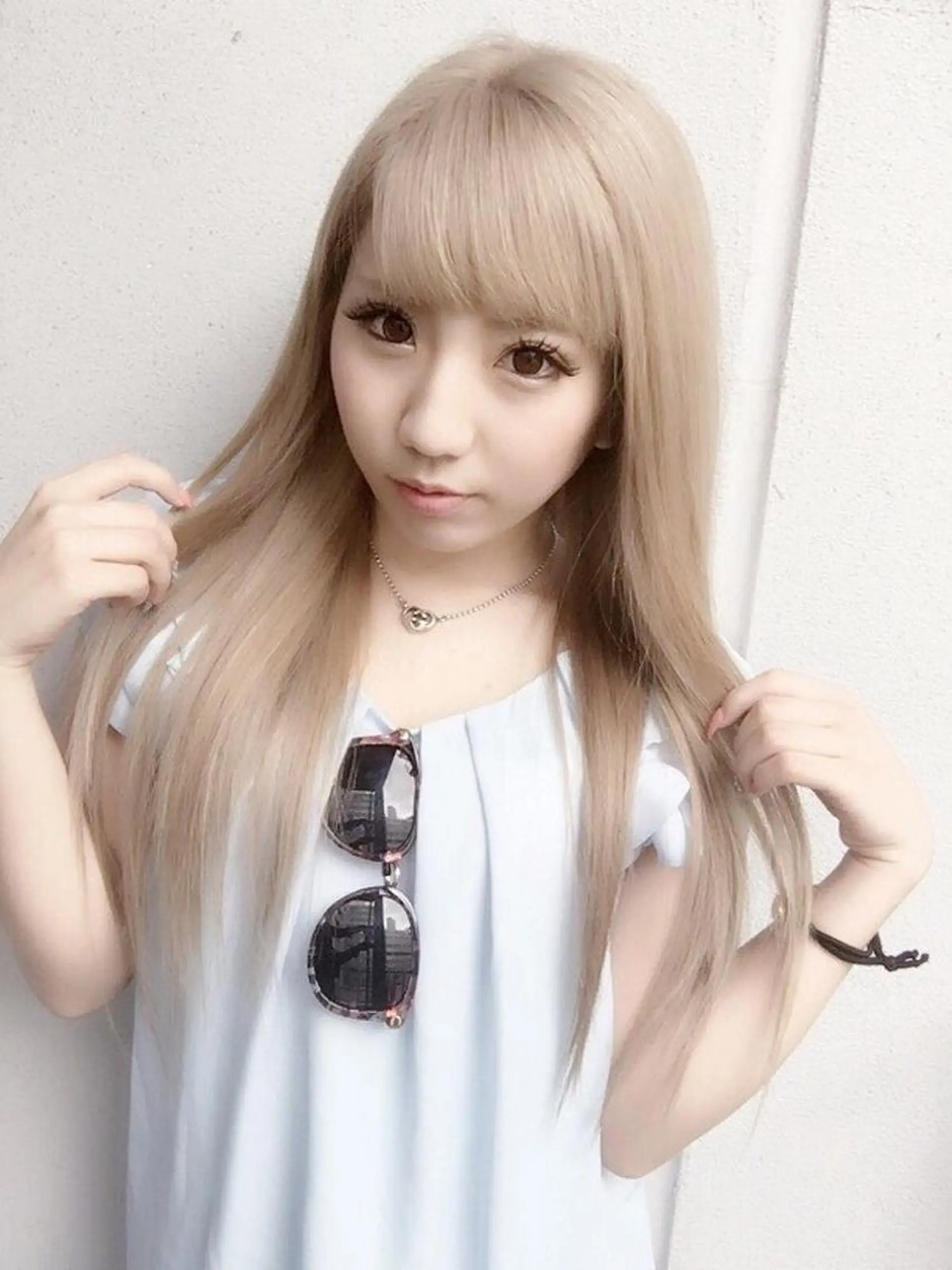 ロング カラー ヘアカラー トリートメント 💎JADE GRACE💎のヘアスタイル