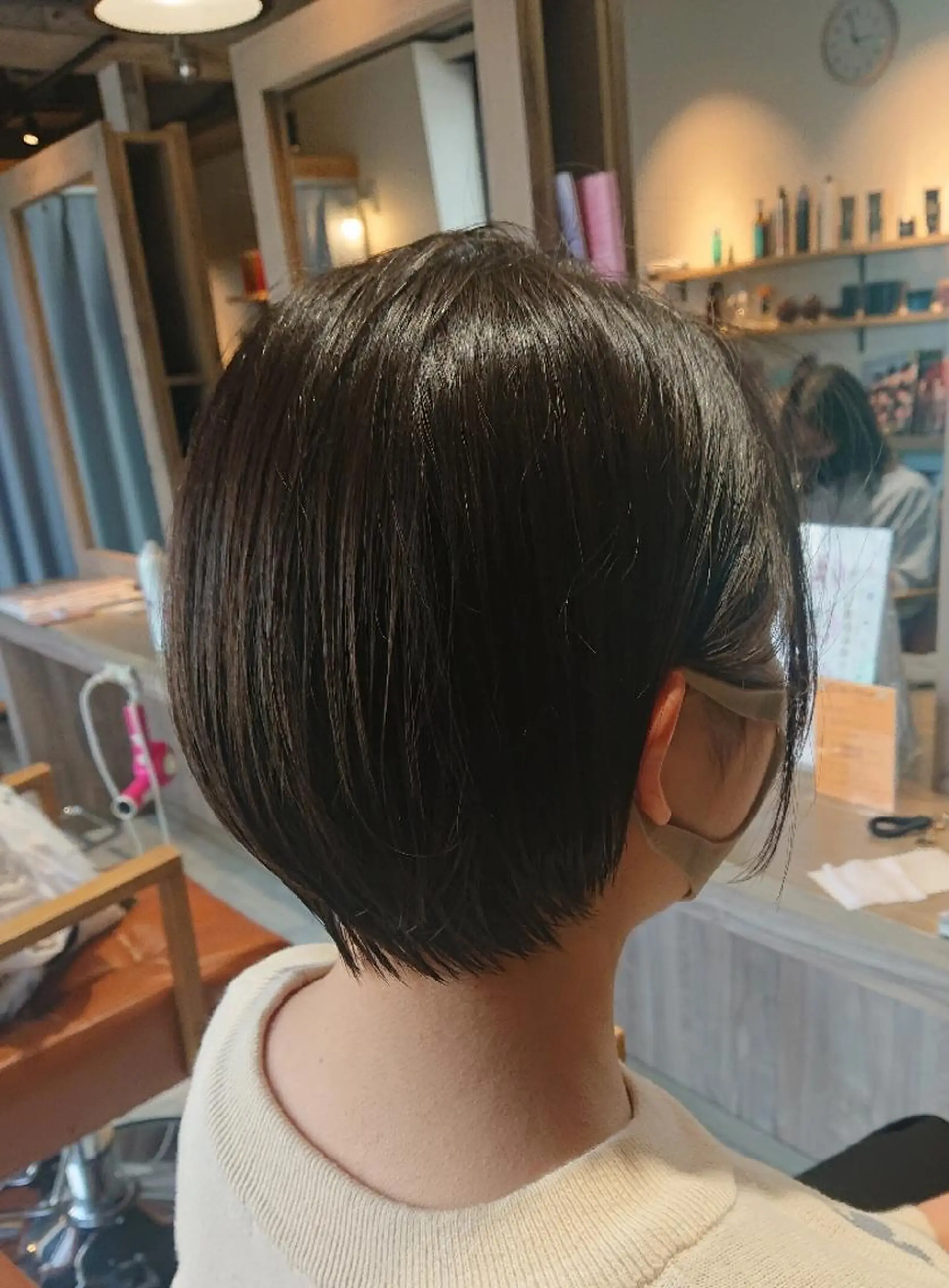 ショート ショートボブ ボブ ショートヘア カット alushe 岡 陽子のヘアスタイル