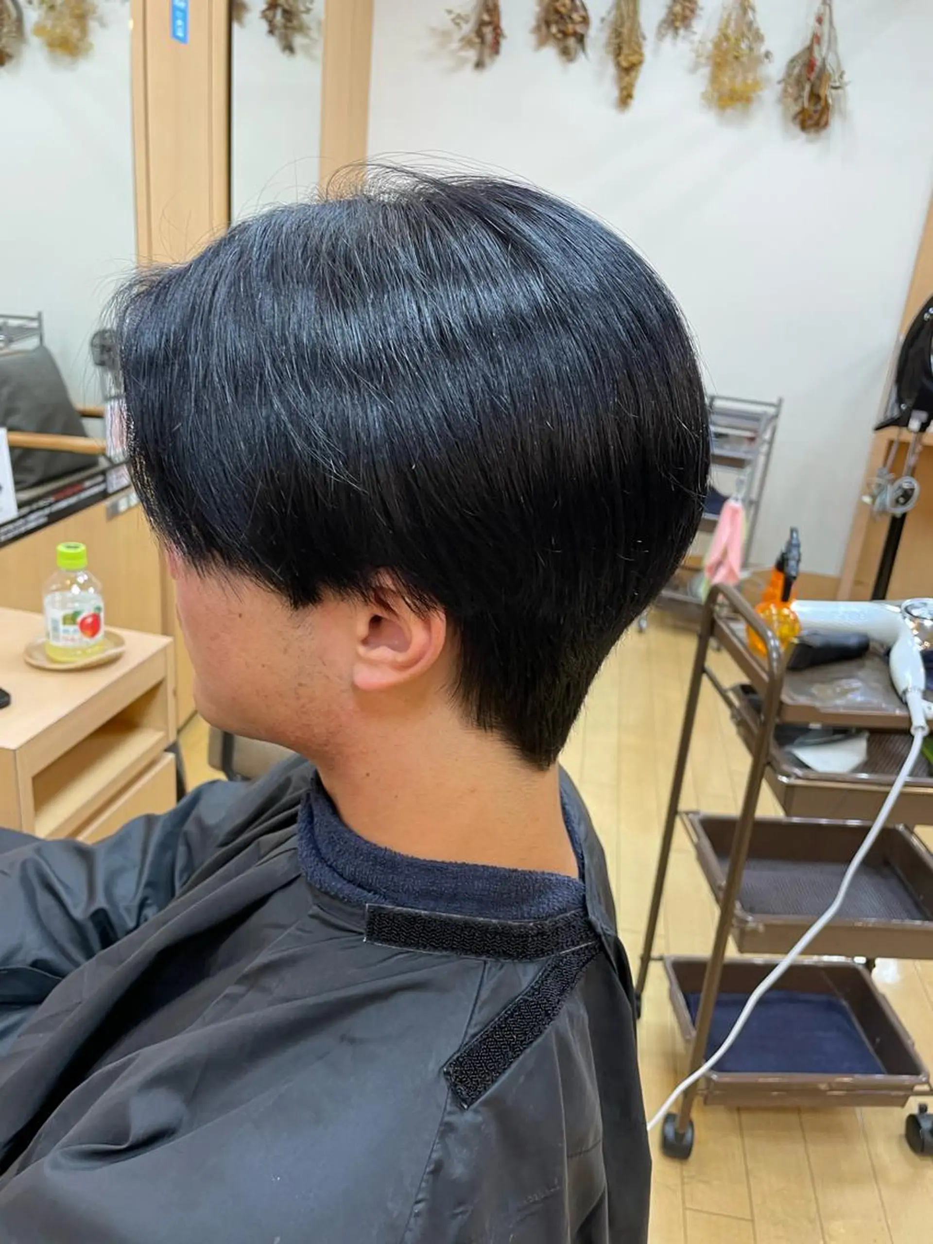 メンズ センターパート 韓国ヘア 🤍中西麻友🤍のヘアスタイル