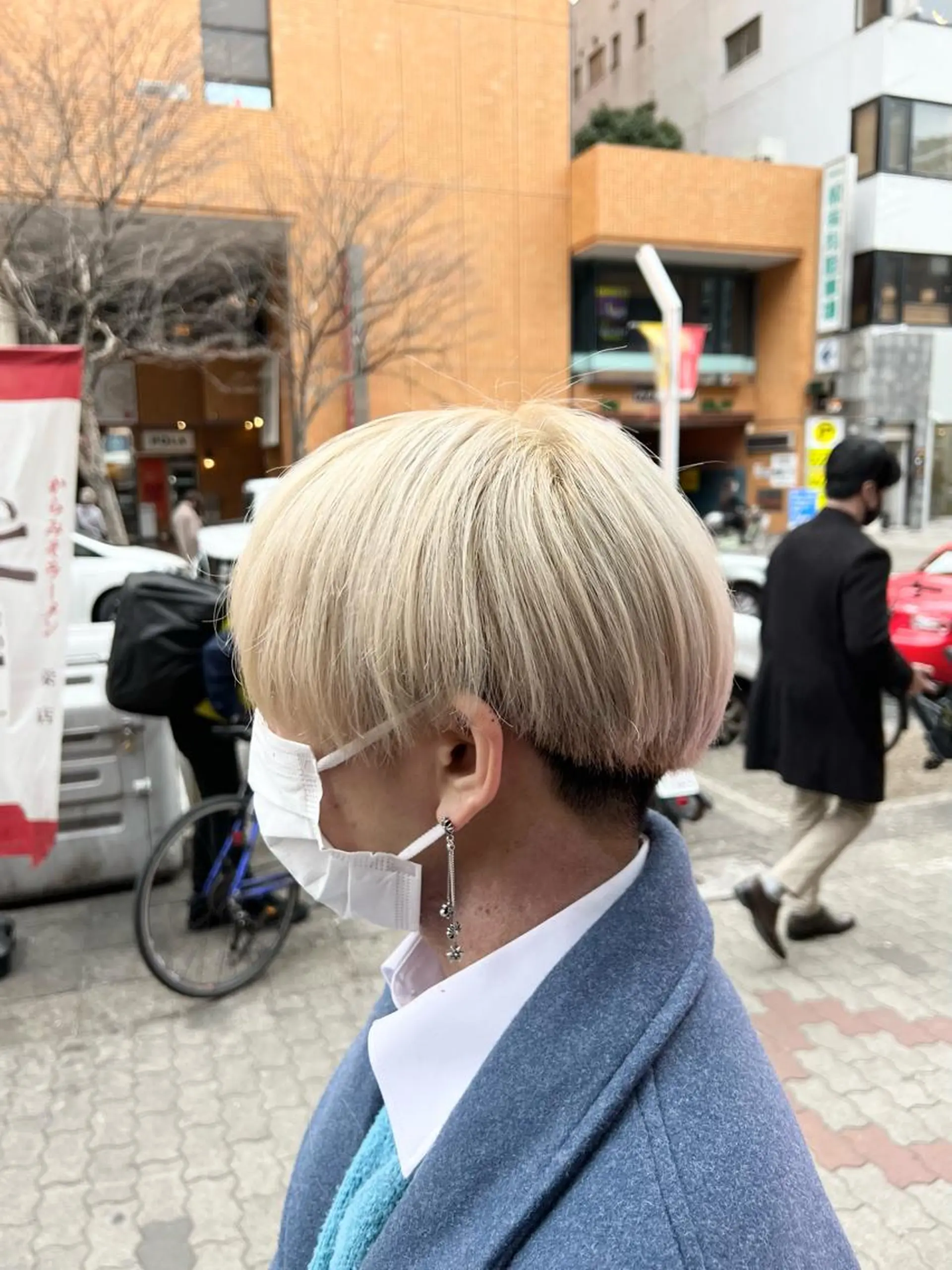 カラー SALOWIN栄 高須大貴のヘアスタイル