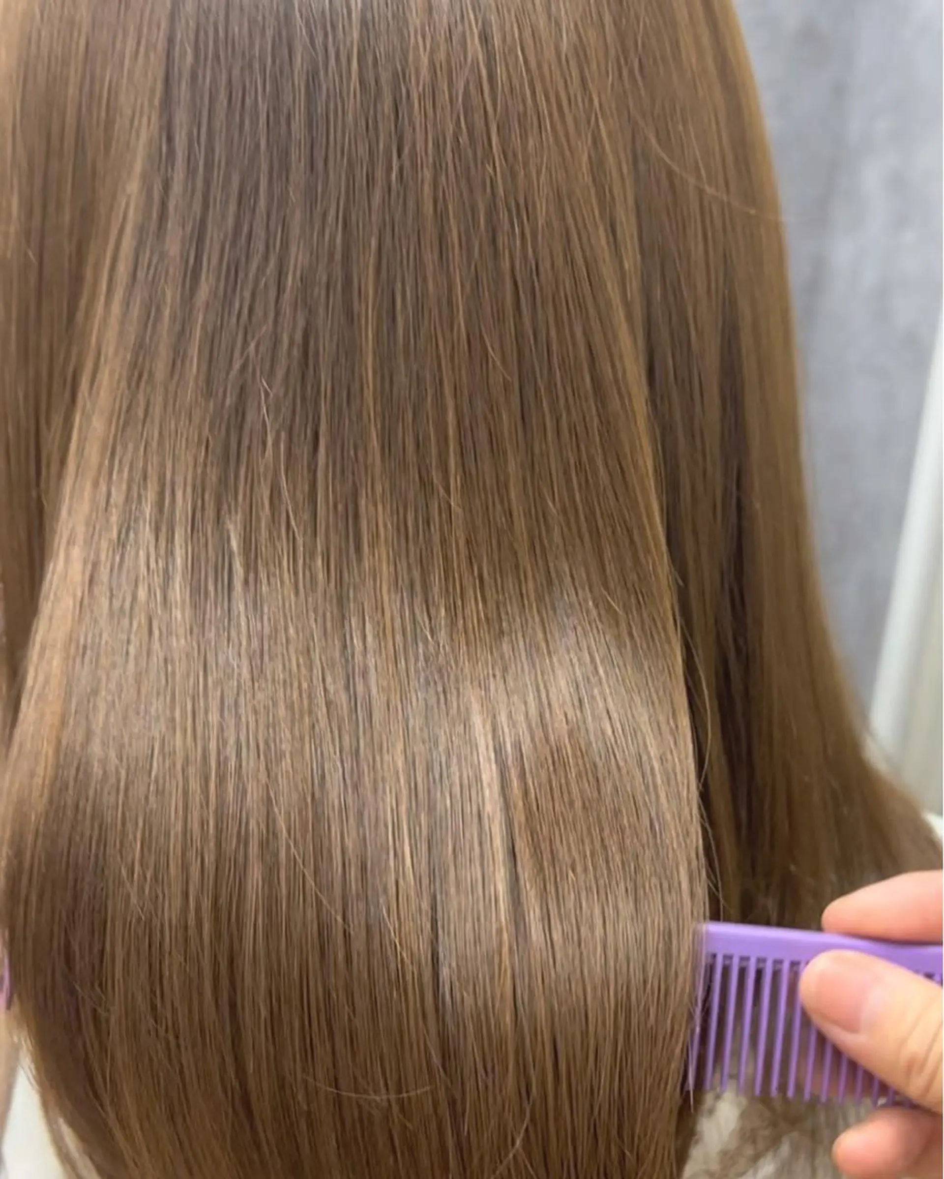 ミディアム カラー cocoa船橋🦄 chinamiのヘアスタイル