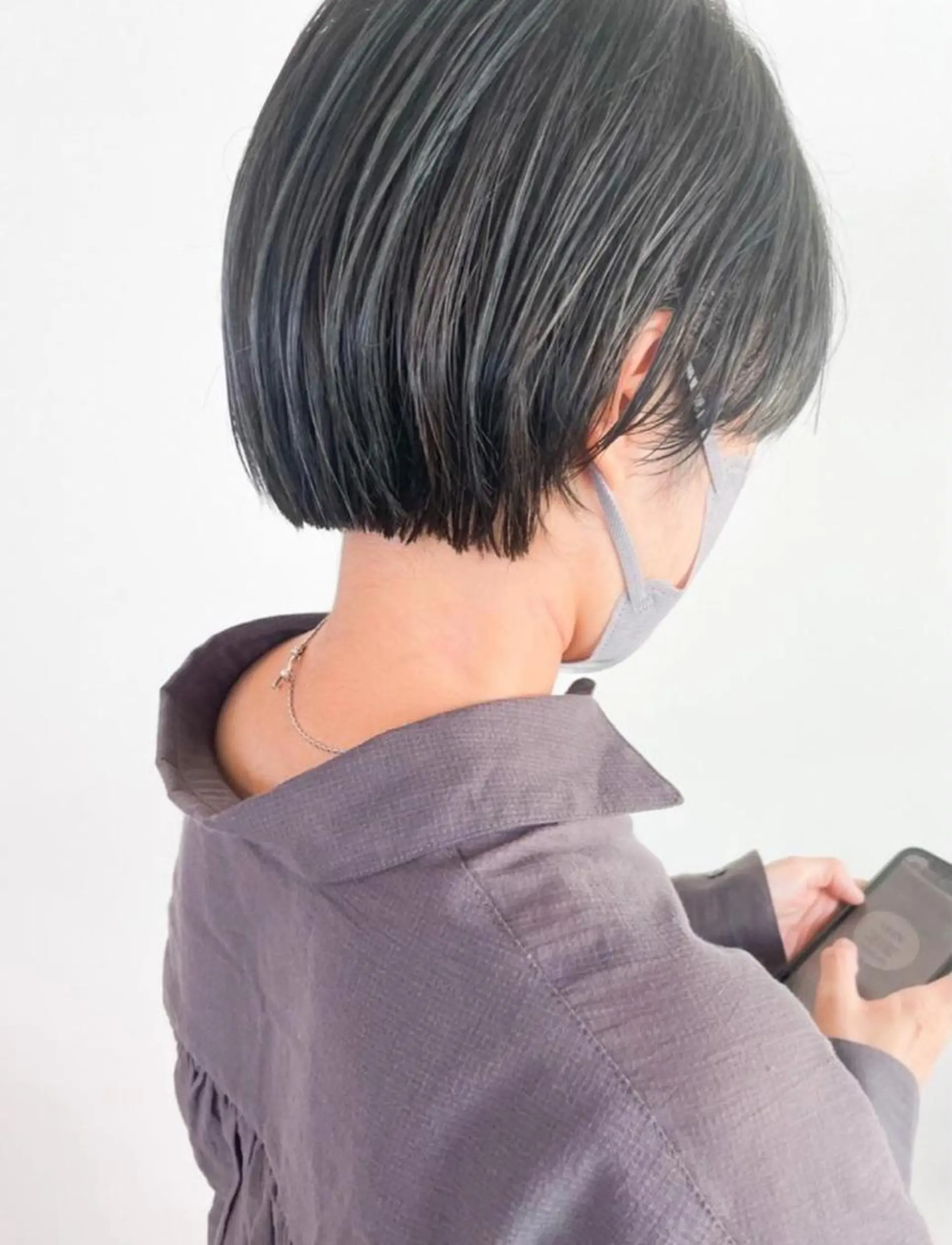 ショート カラー バレイヤージュ ブリーチ ケアブリーチ ダブルカラー イヤリングカラー 🌈新田 みどり🌈のヘアスタイル